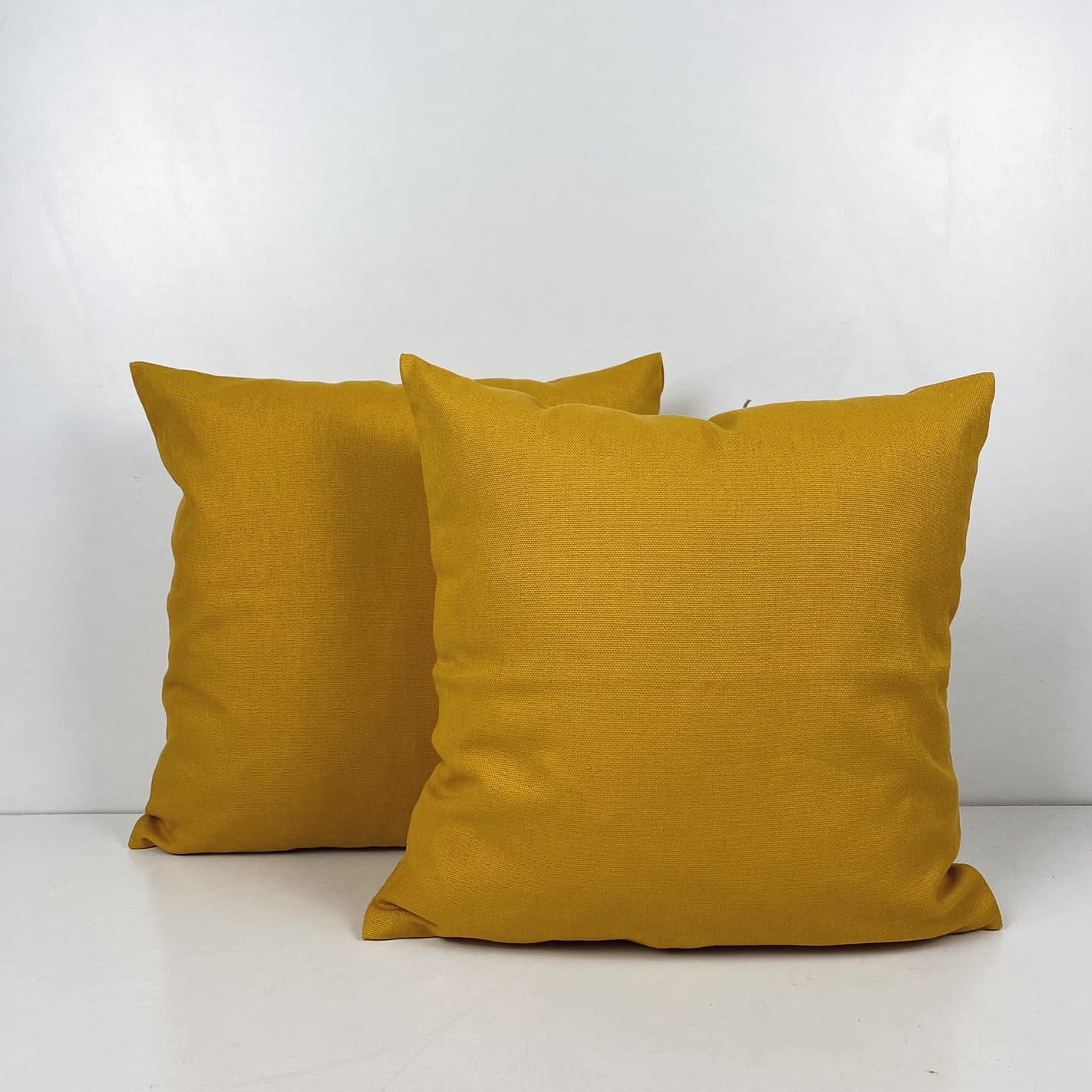 Подушка декоративна т-жовта бавовна PW-366