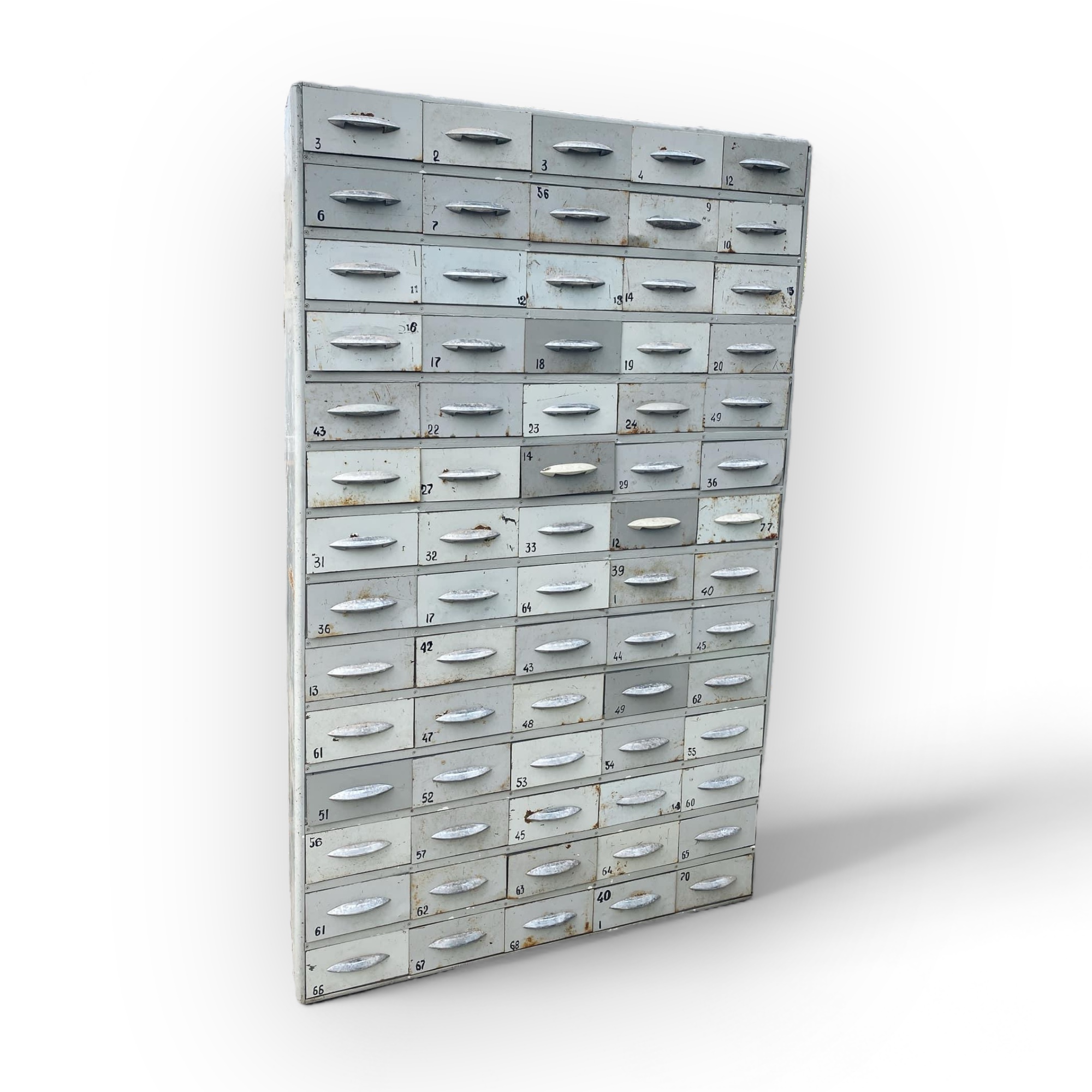 Шафа-картотека велика метал вінтаж SR-070