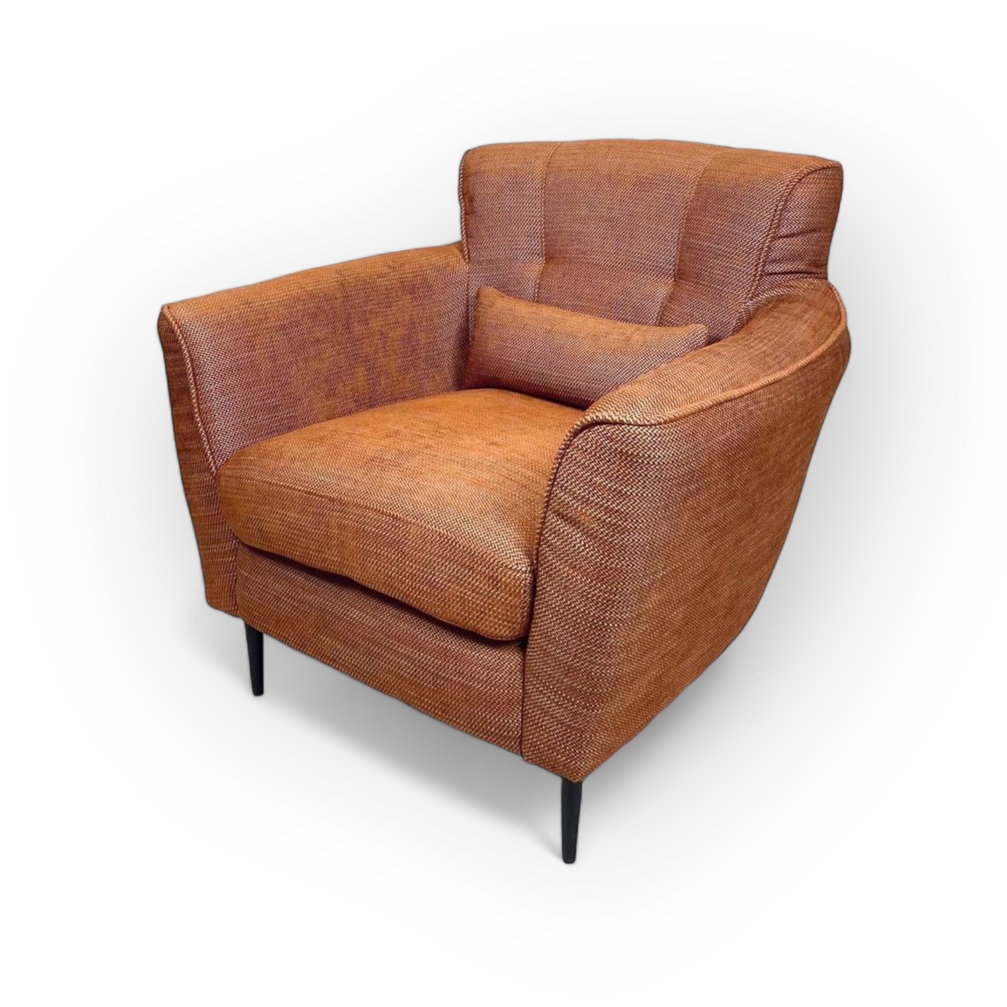 Крісло акцентне теракота муар CH-134