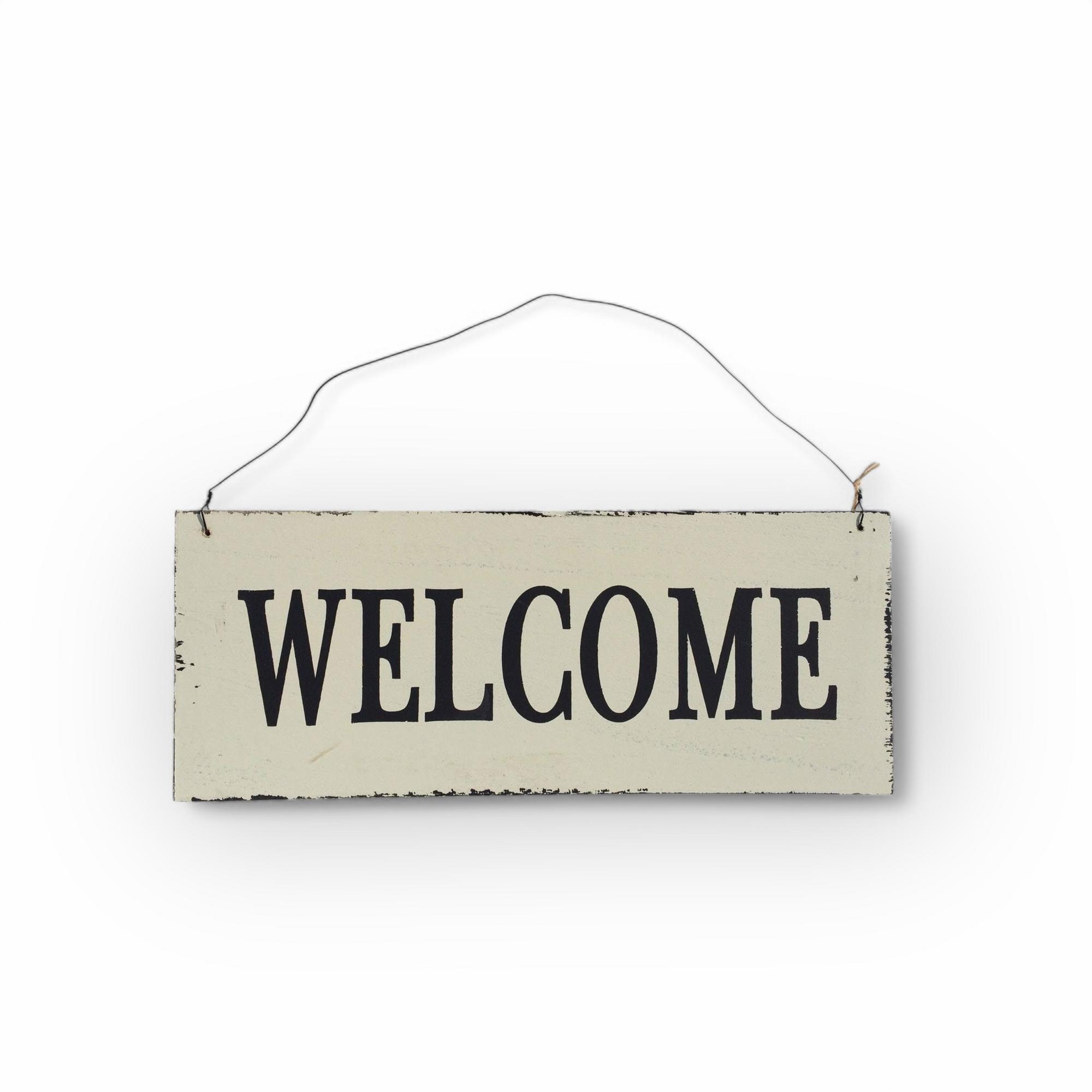 Табличка Welcome у вінтажному стилі