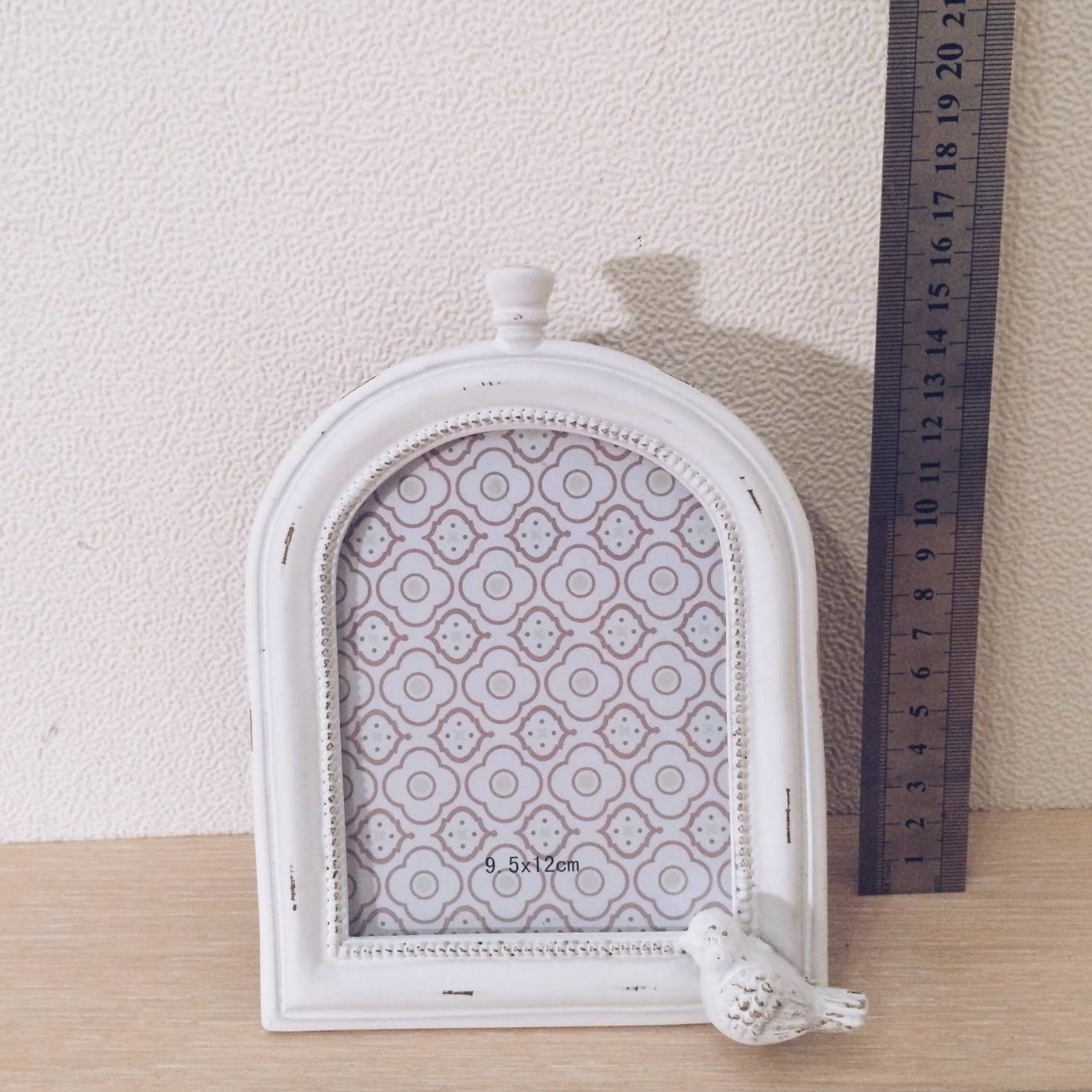 Рамка з пташкою біла AR-003