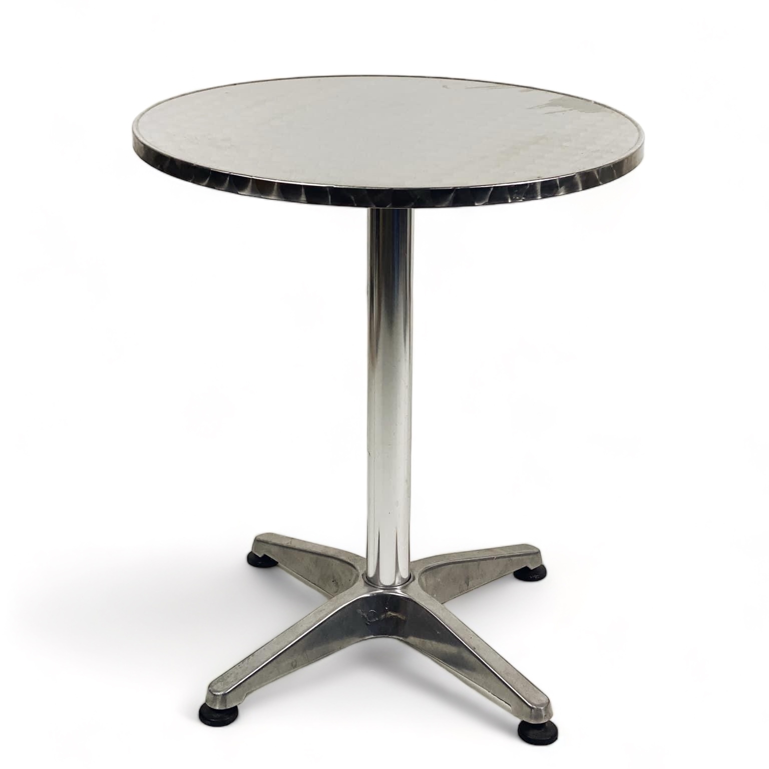 Стіл для кафе круглий нерж сталь TB-038