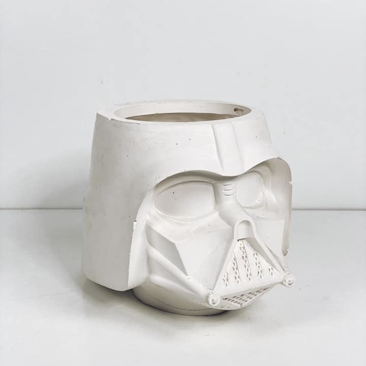 Кашпо Дарт Вейдер біле