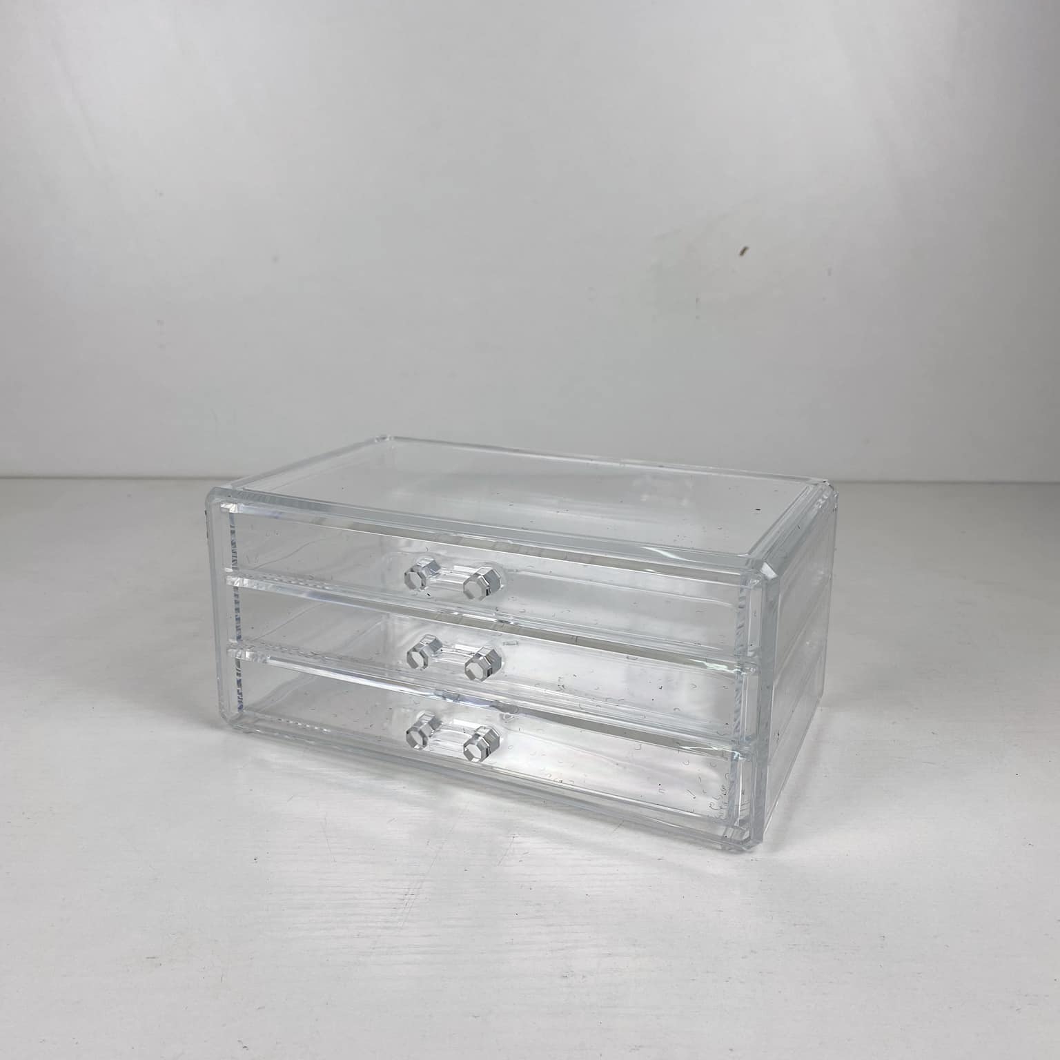 Органайзер для косметики 3 шухлядки пластик