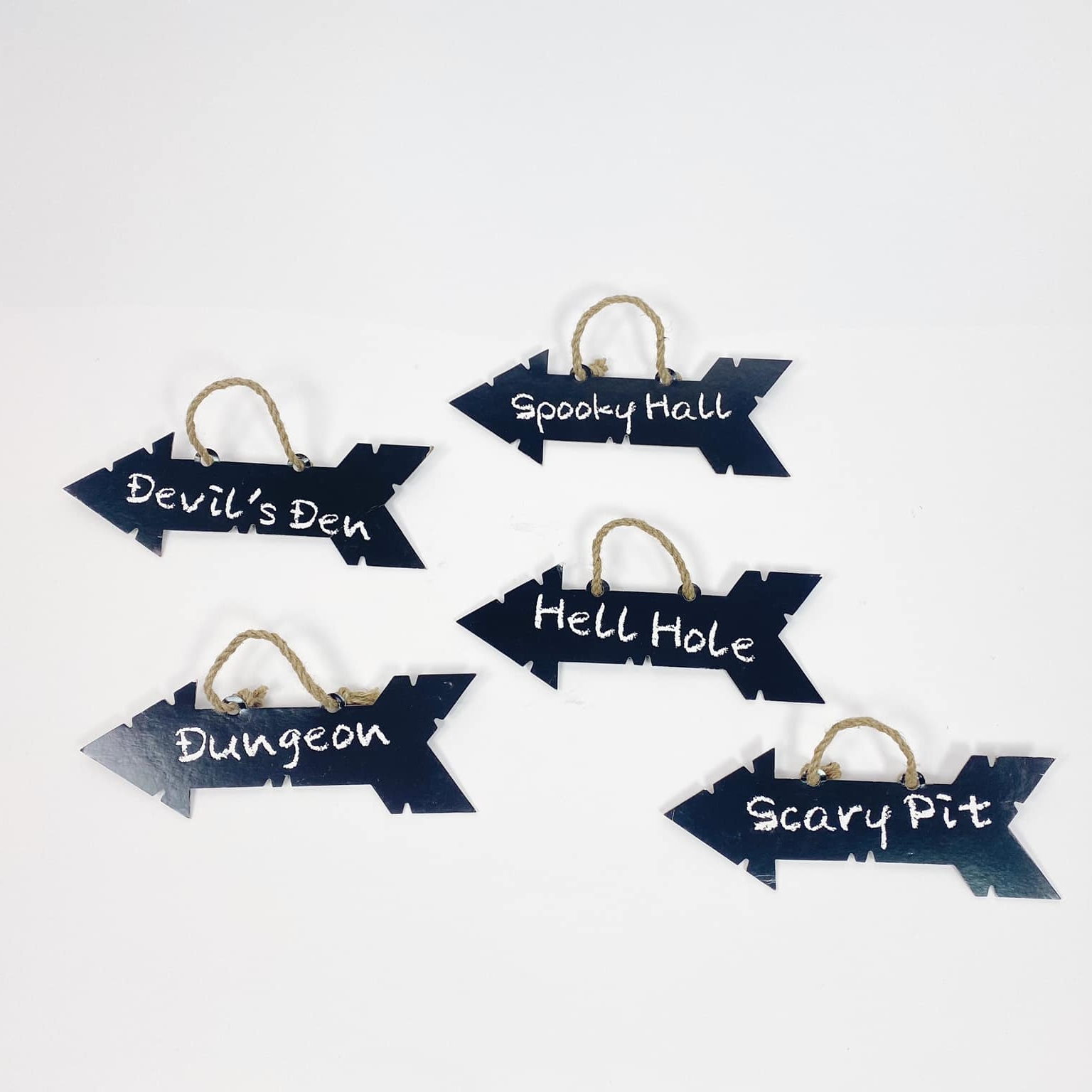 Стрілка-вказівник чорна картон