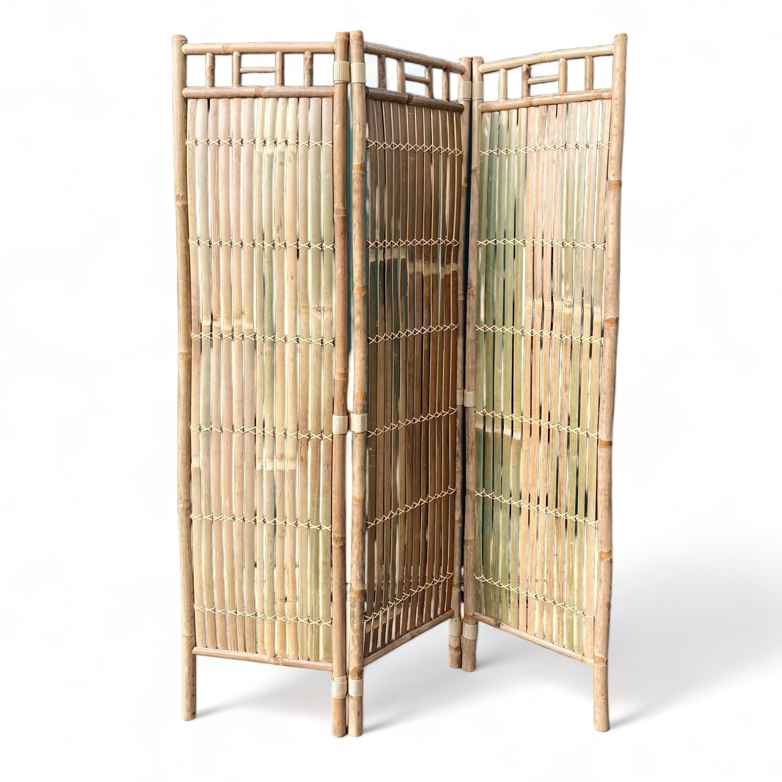 Ширма декоративна 3-секційна бамбук SF-033