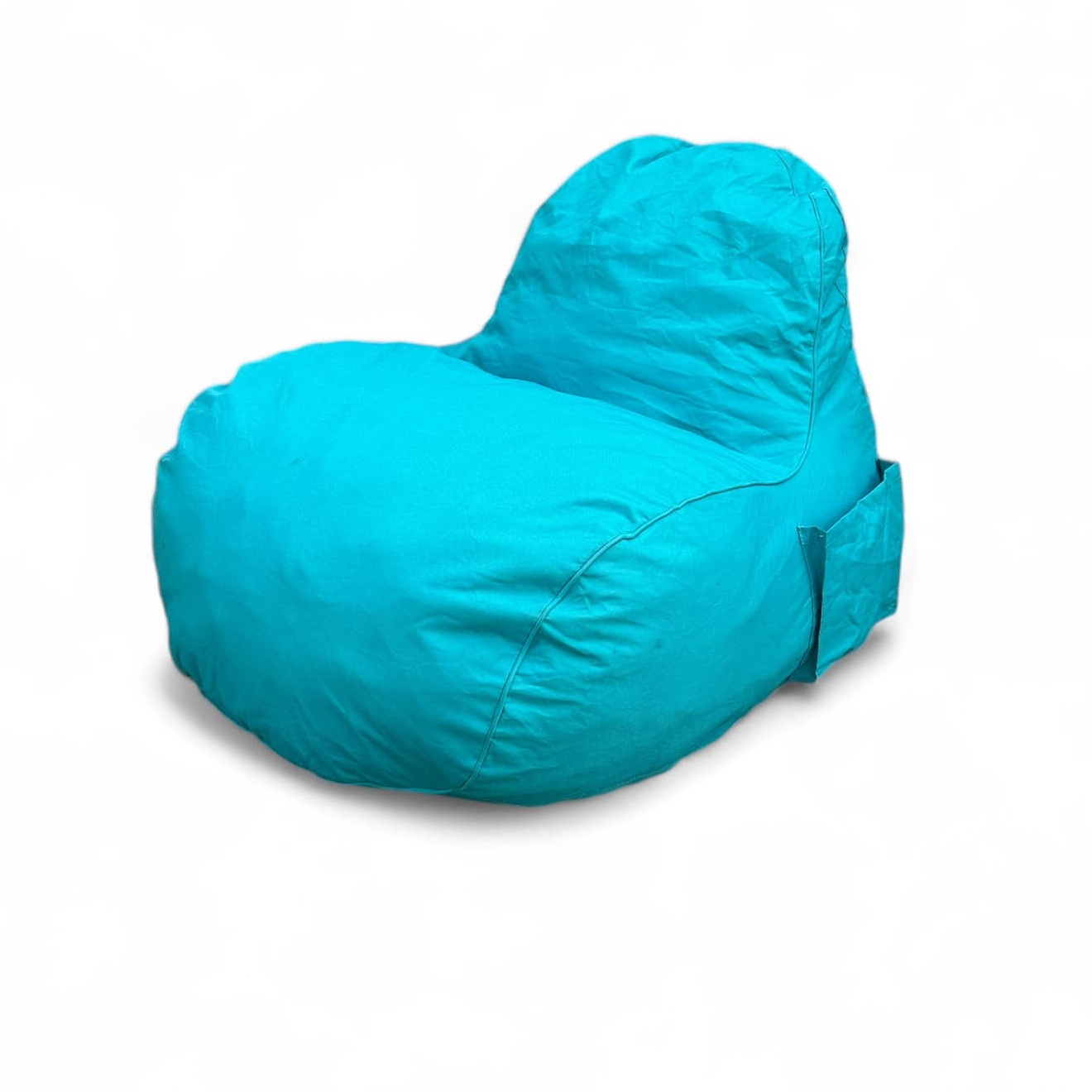 Крісло безкаркасне блакитне CH-164