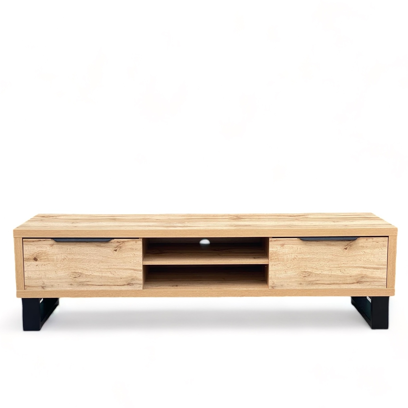 Тумба для ТВ з полицею та відкидними дверцятами CB-076