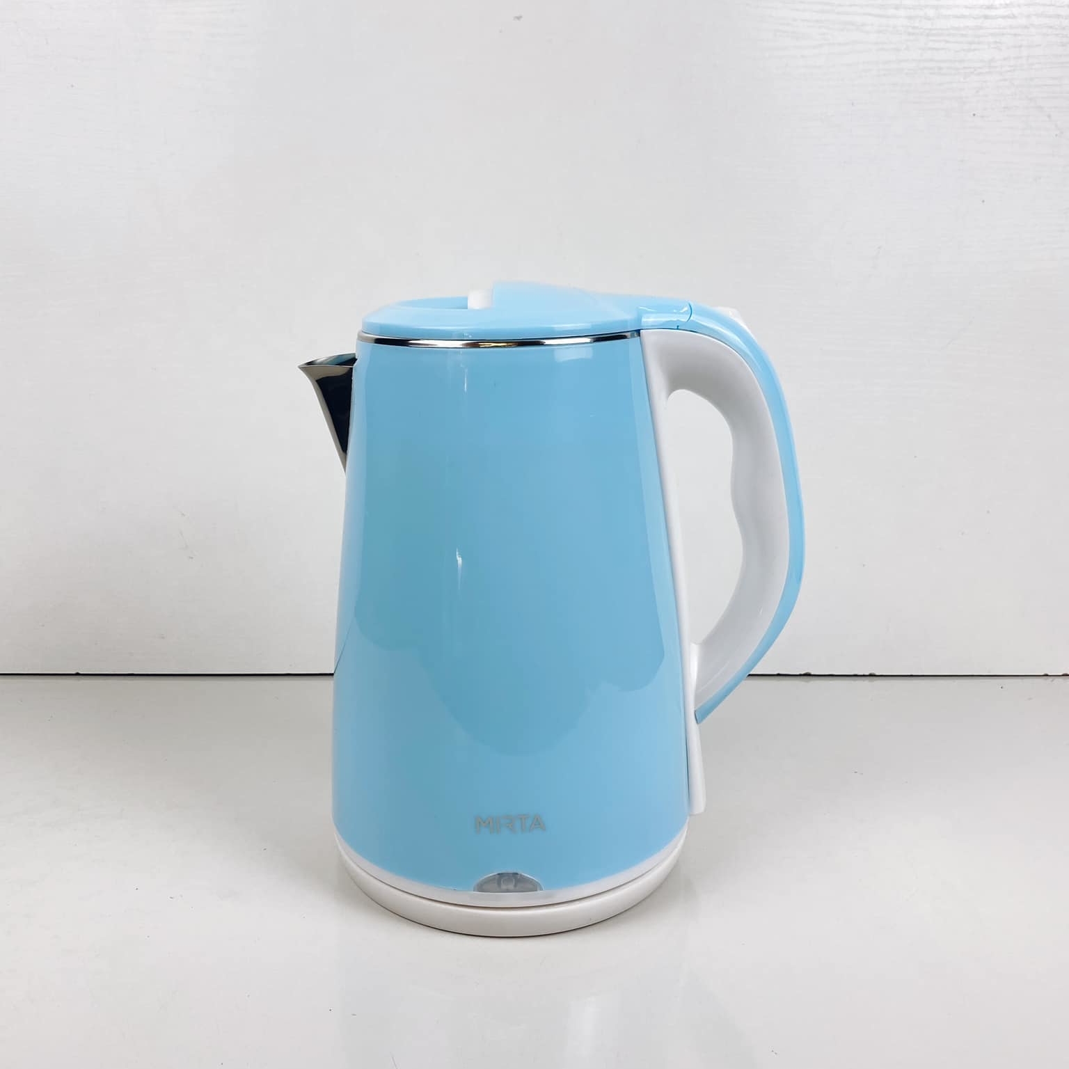Електрочайник блакитний пластик KT-038