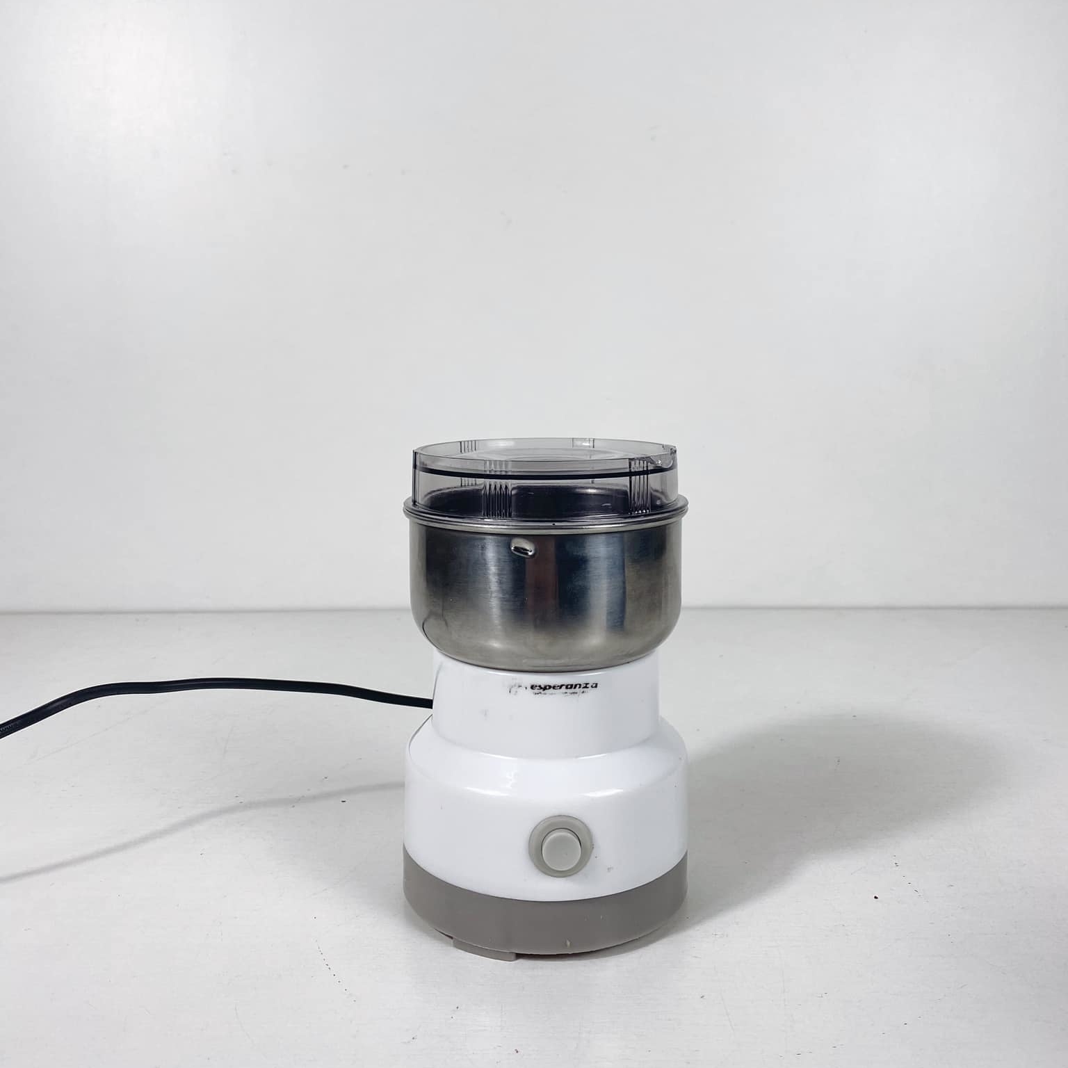 Млинок для кави електричний білий KT-039