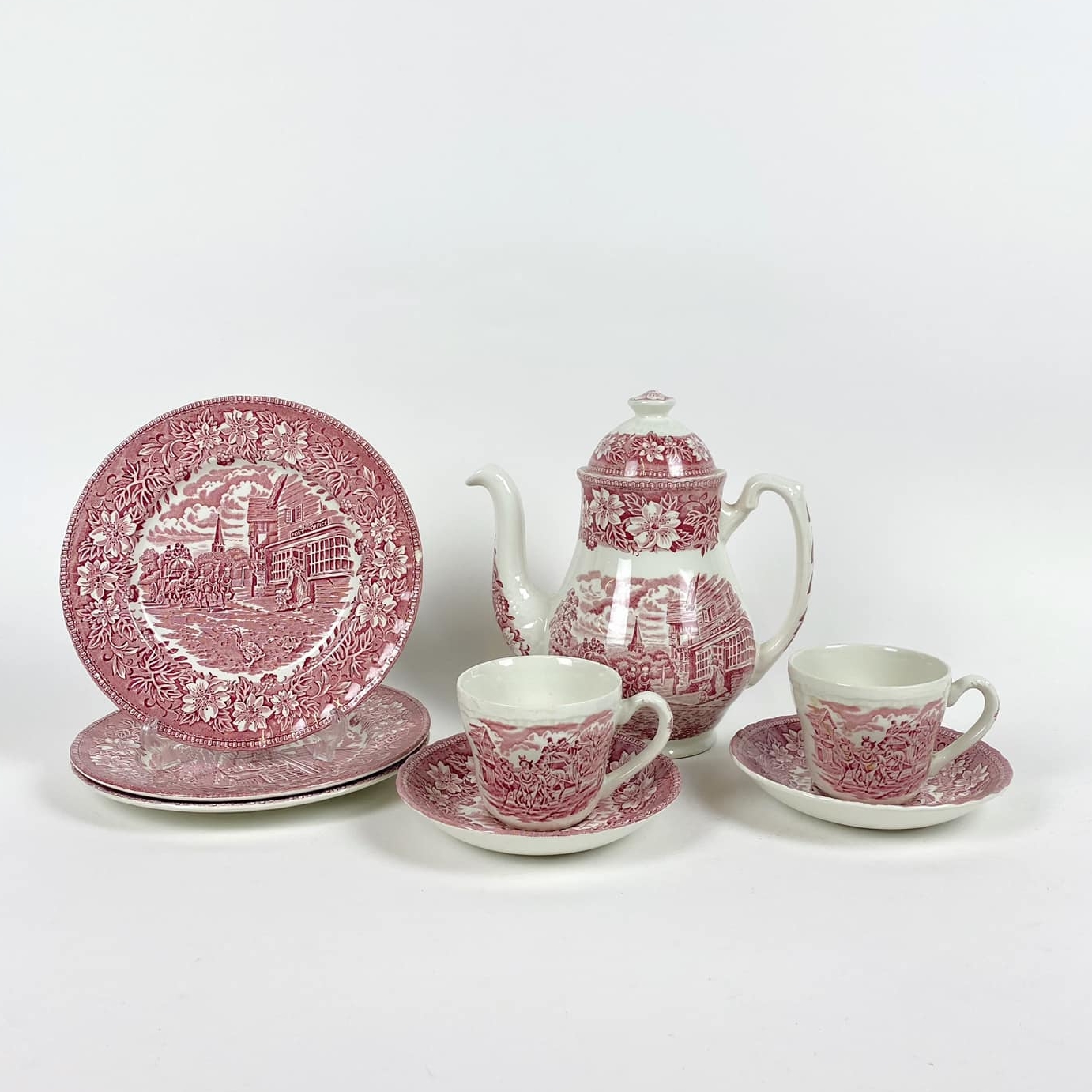 Чайно-десертний набір вінтаж TE-165
