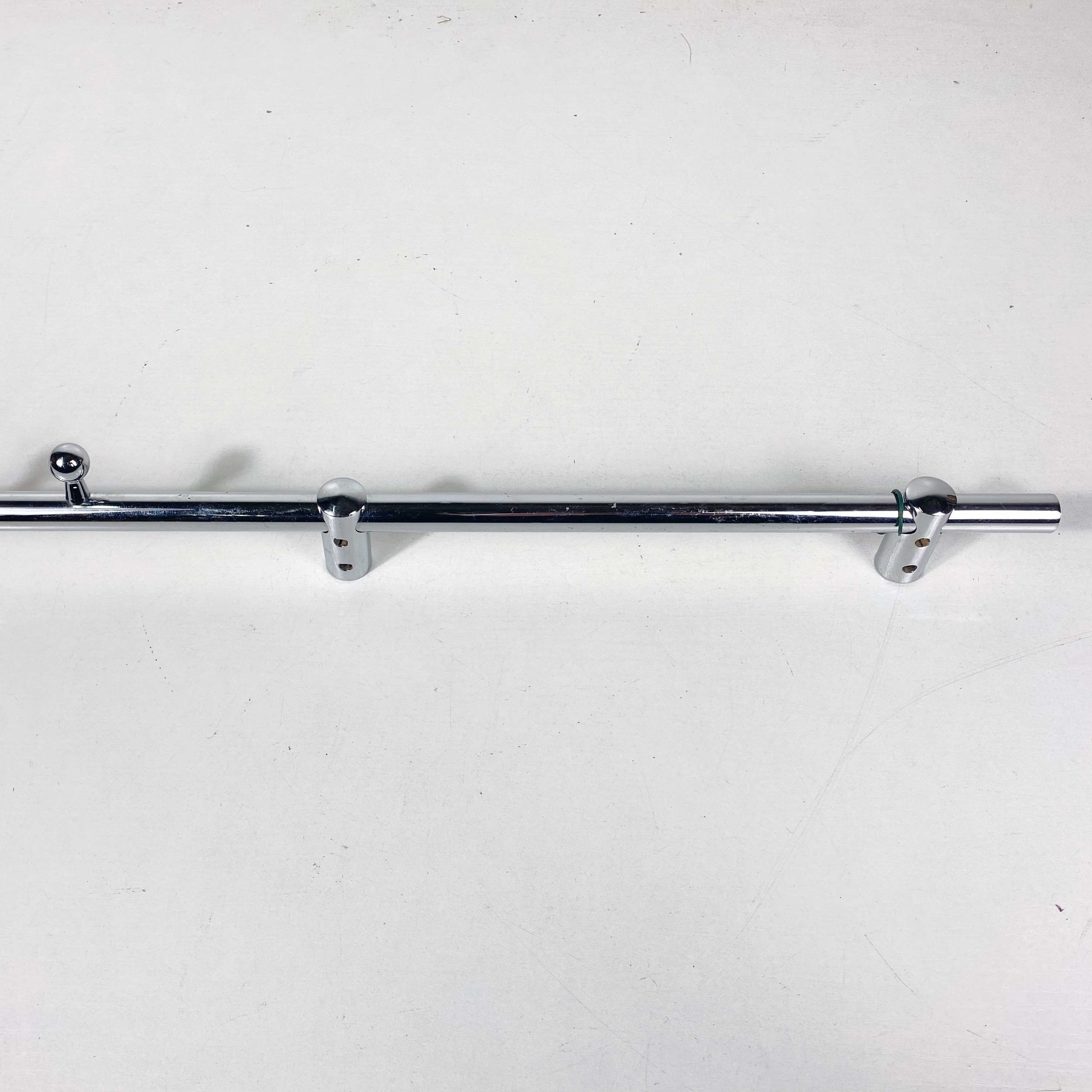 Релінг з гачками для рушників хром