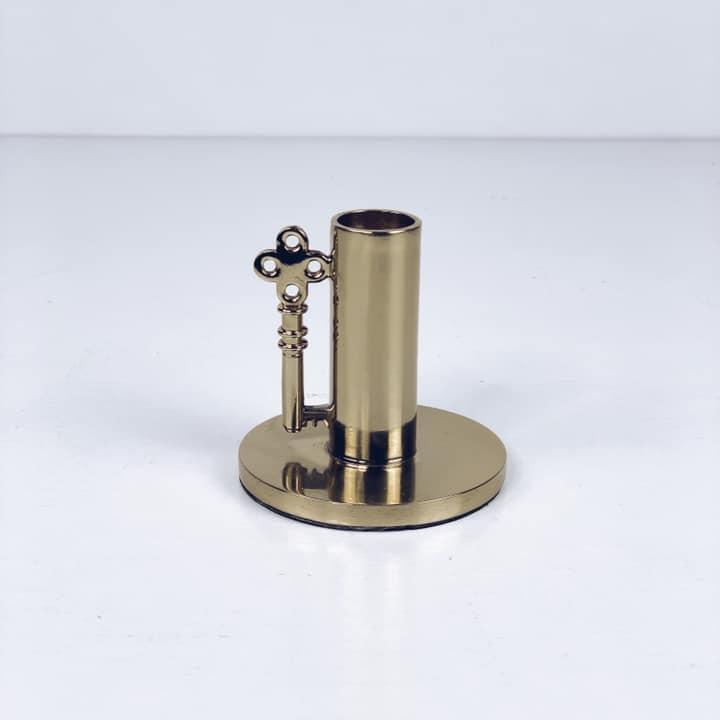 Підсвічник з ключиком латунь CA-124