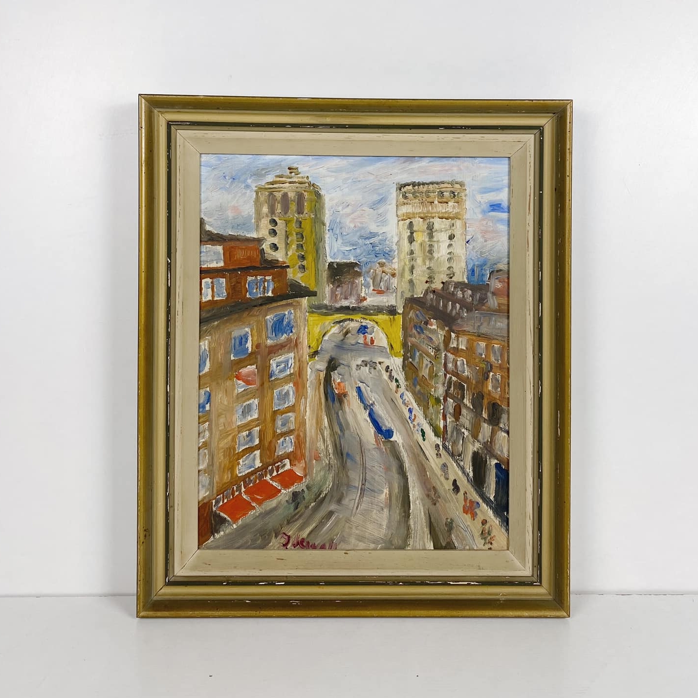 Живопис Пейзаж міський в рамі AR-815