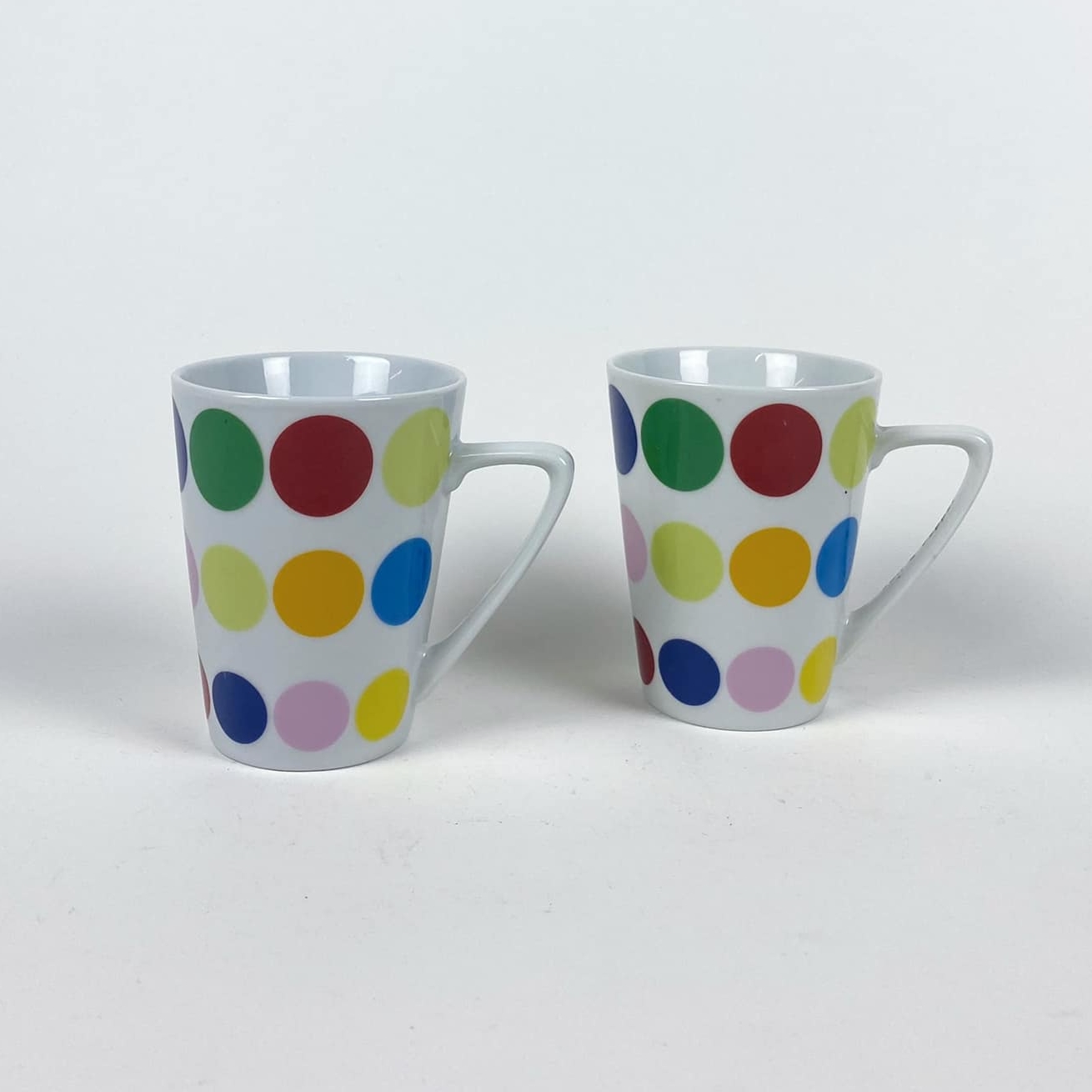 Чашка кольорові круги TE-099