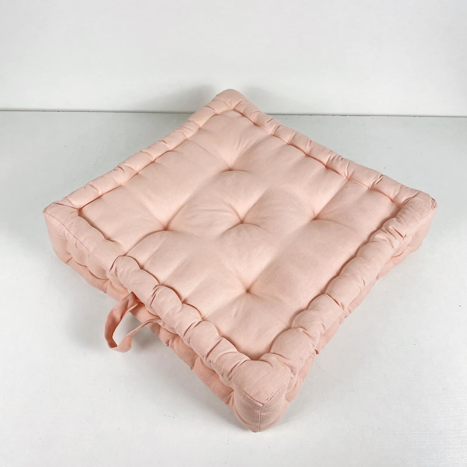 Подушка для сидіння стьобана рожева PW-375