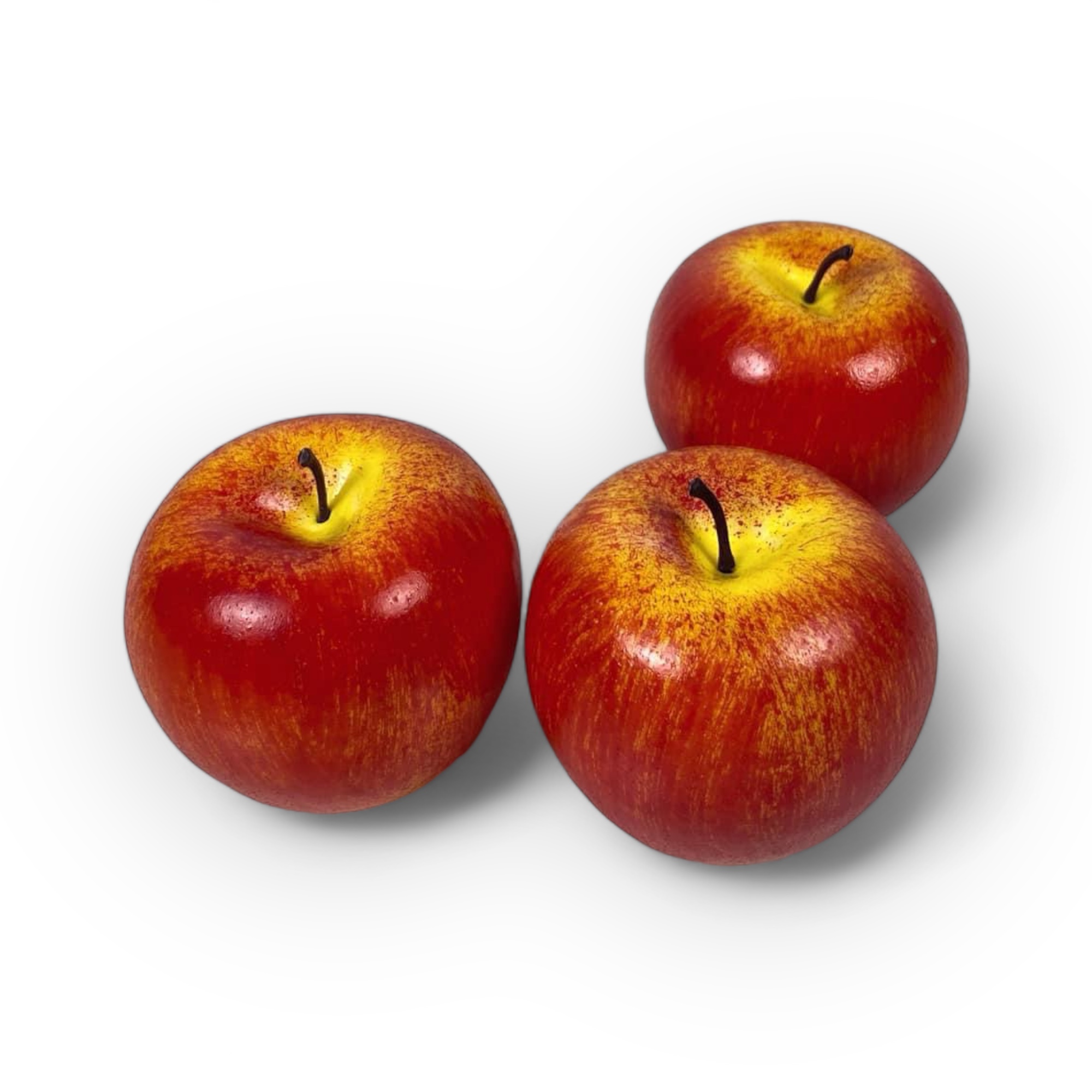 Яблуко червоно-жовте муляж MF-047