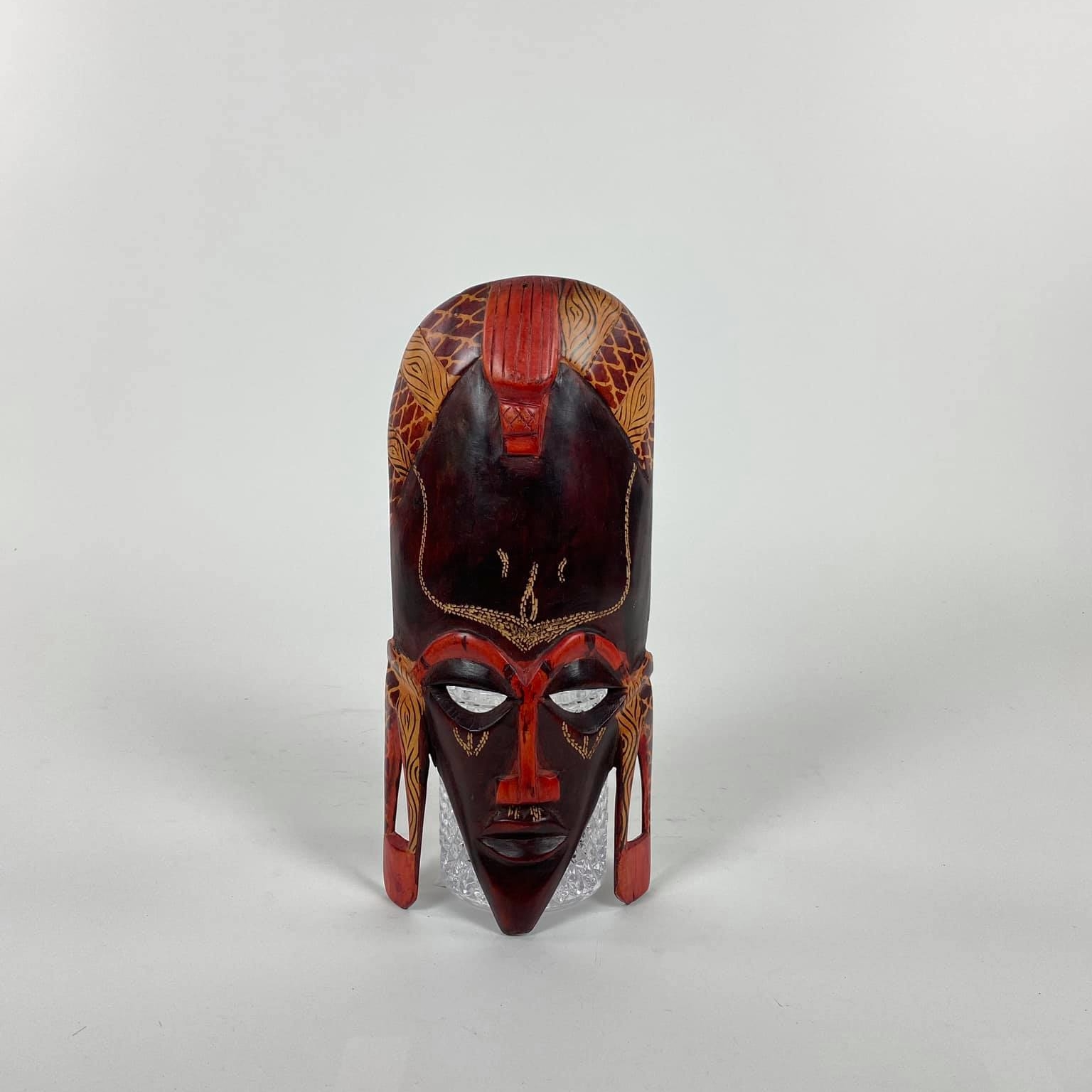 Маска африканска настінна 6 дерево WD-041