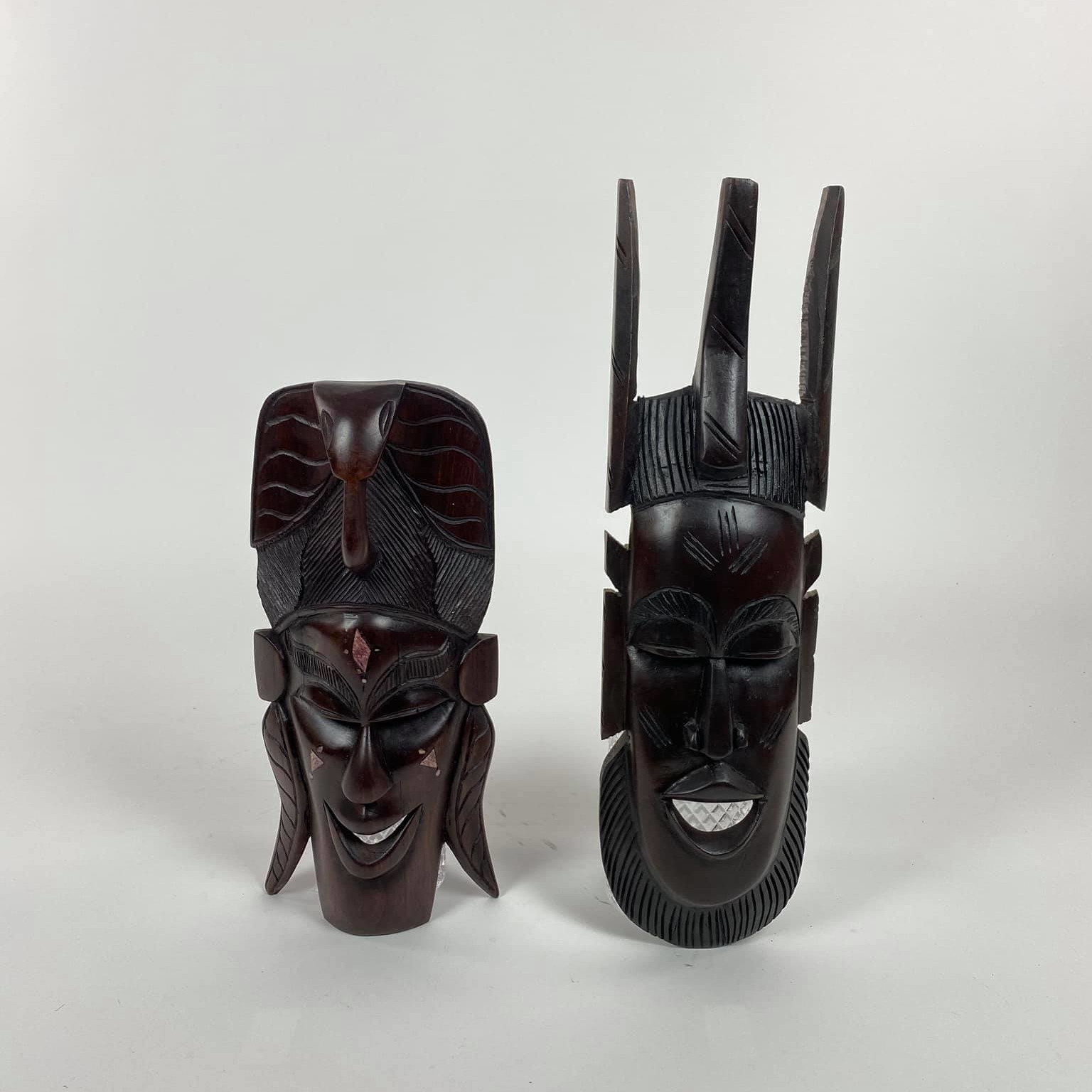 Маска африканска настінна 8 дерево WD-043