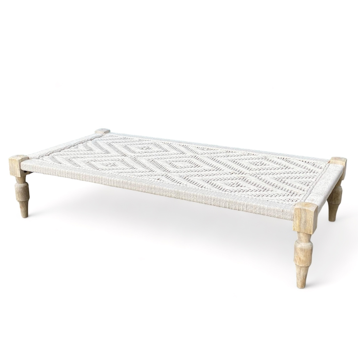 Кушетка бохо дерево манго/бавовна BH-011