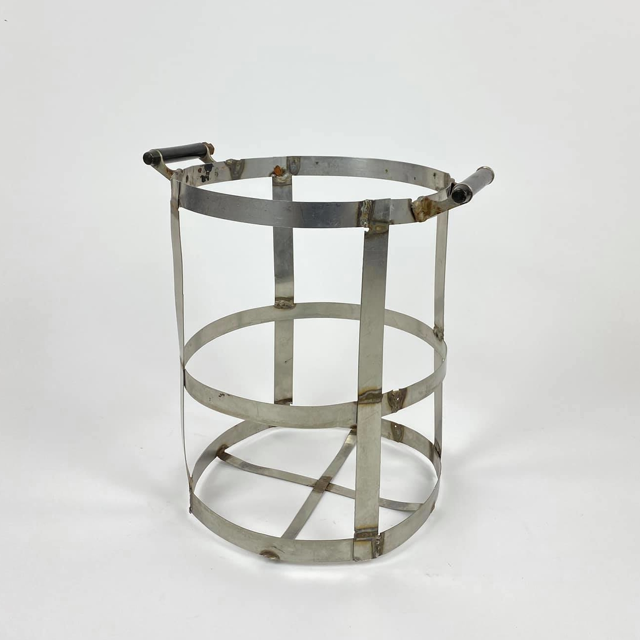 Кошик для переноски великих бутлів нерж сталь BA-143