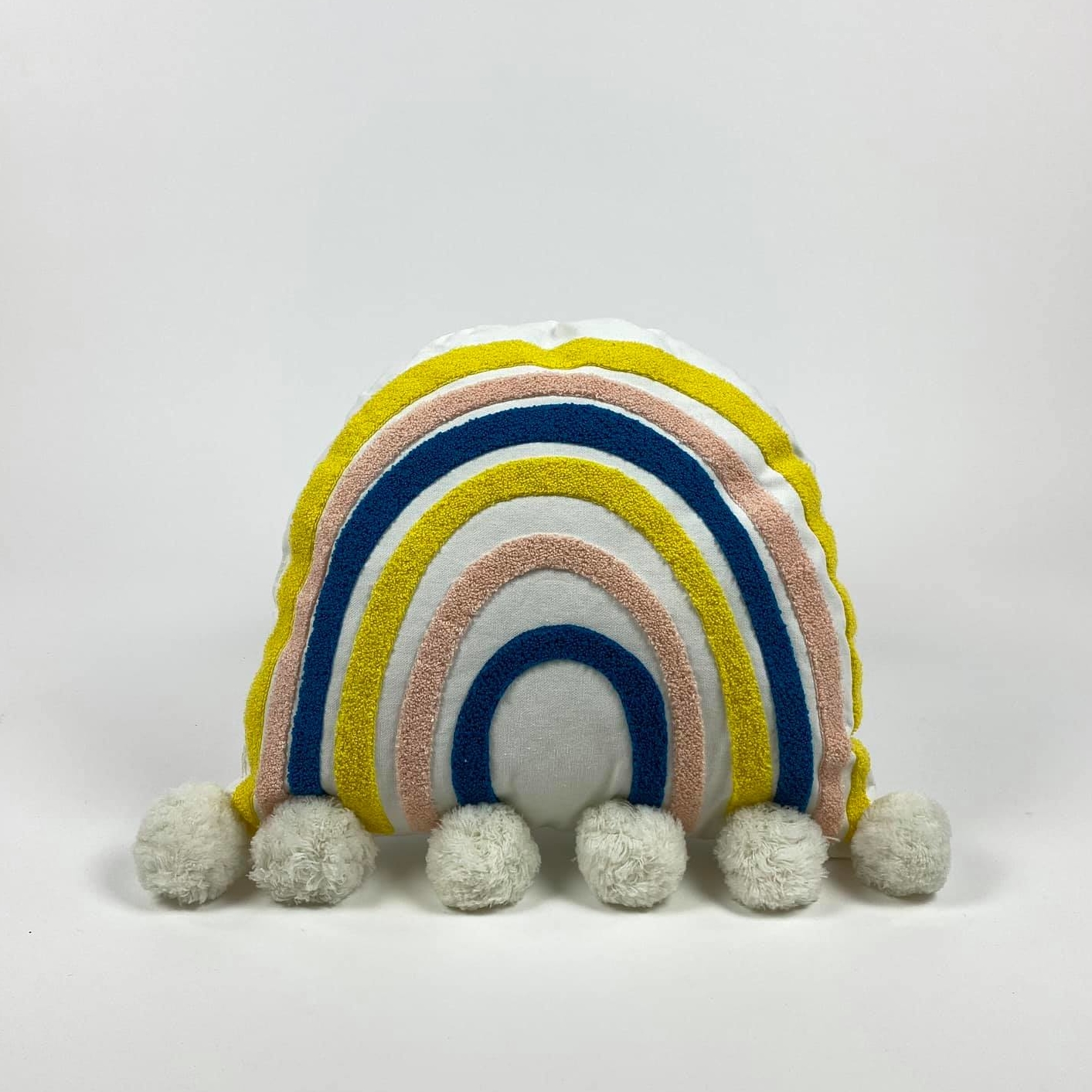 Подушка декоративна напівкругла Веселка PW-381