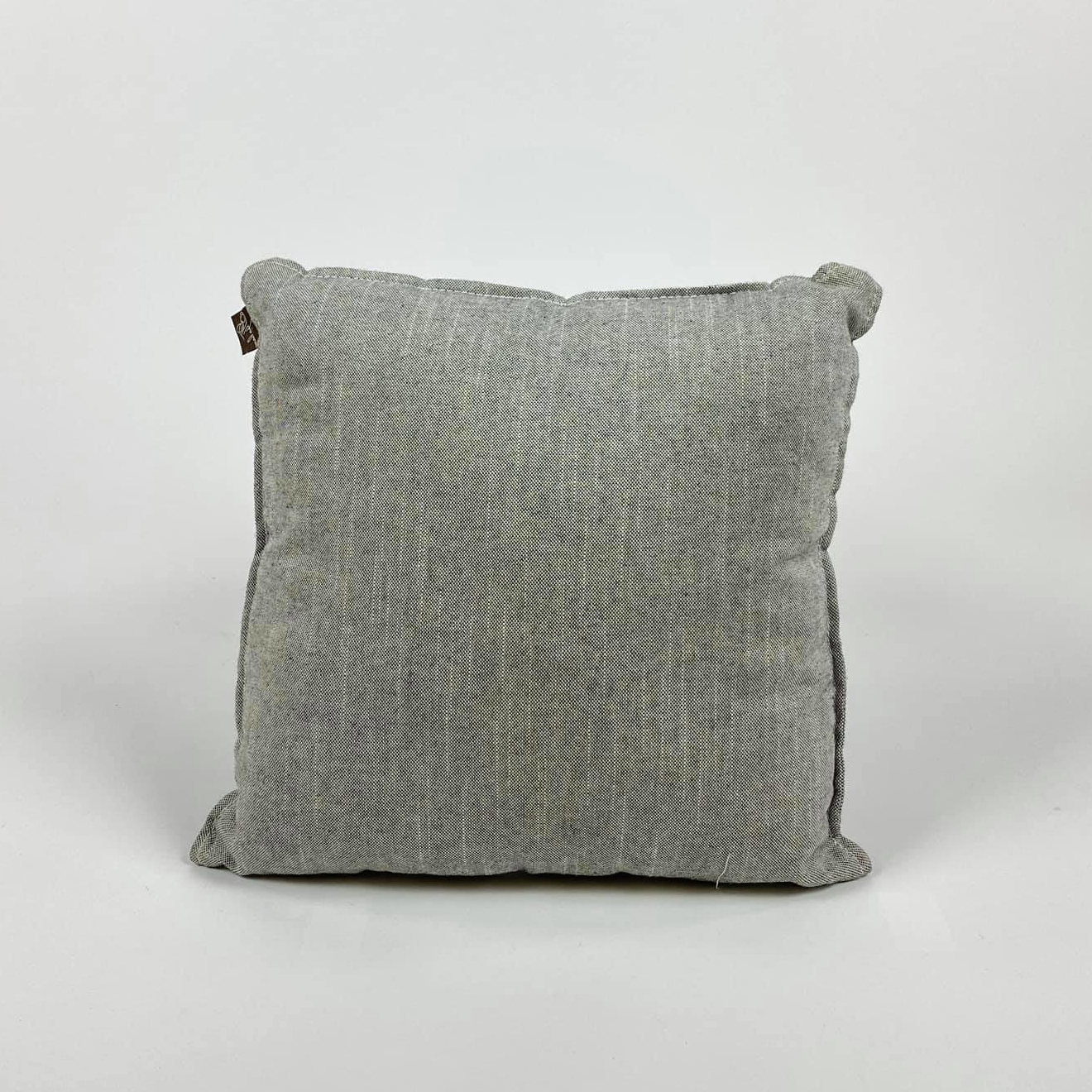 Подушка декоративна сіра меланж PW-385