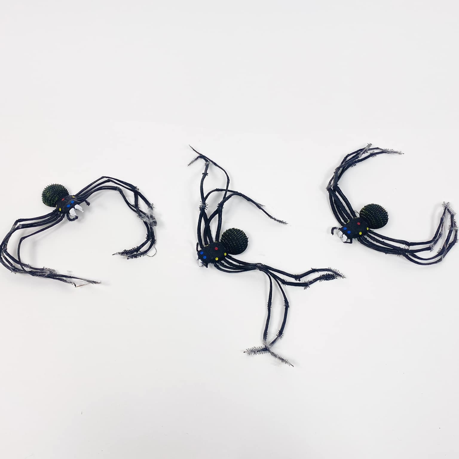 Павук чорний рельєфний чорний SK-027