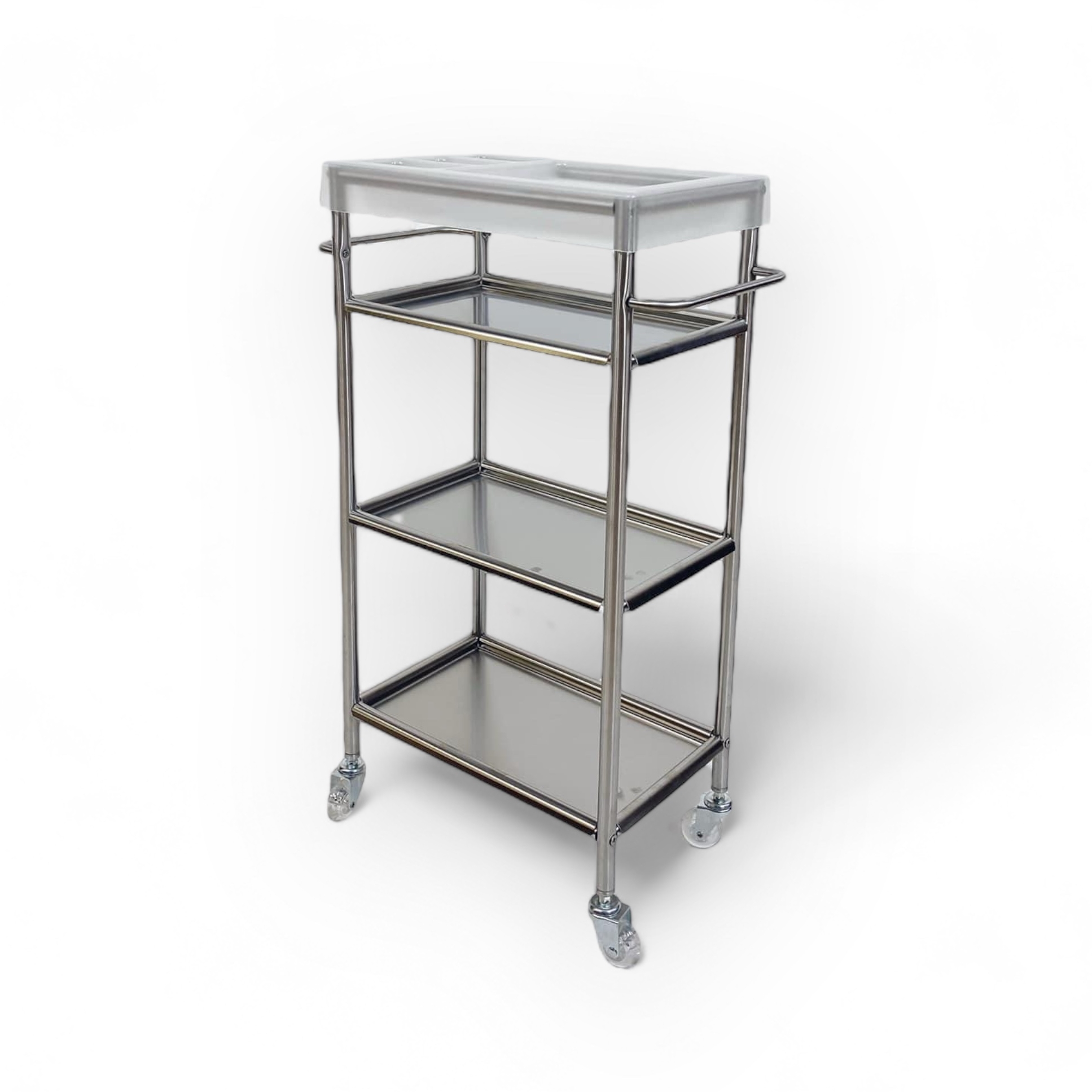 Візок-етажерка кухонний нерж сталь TB-918