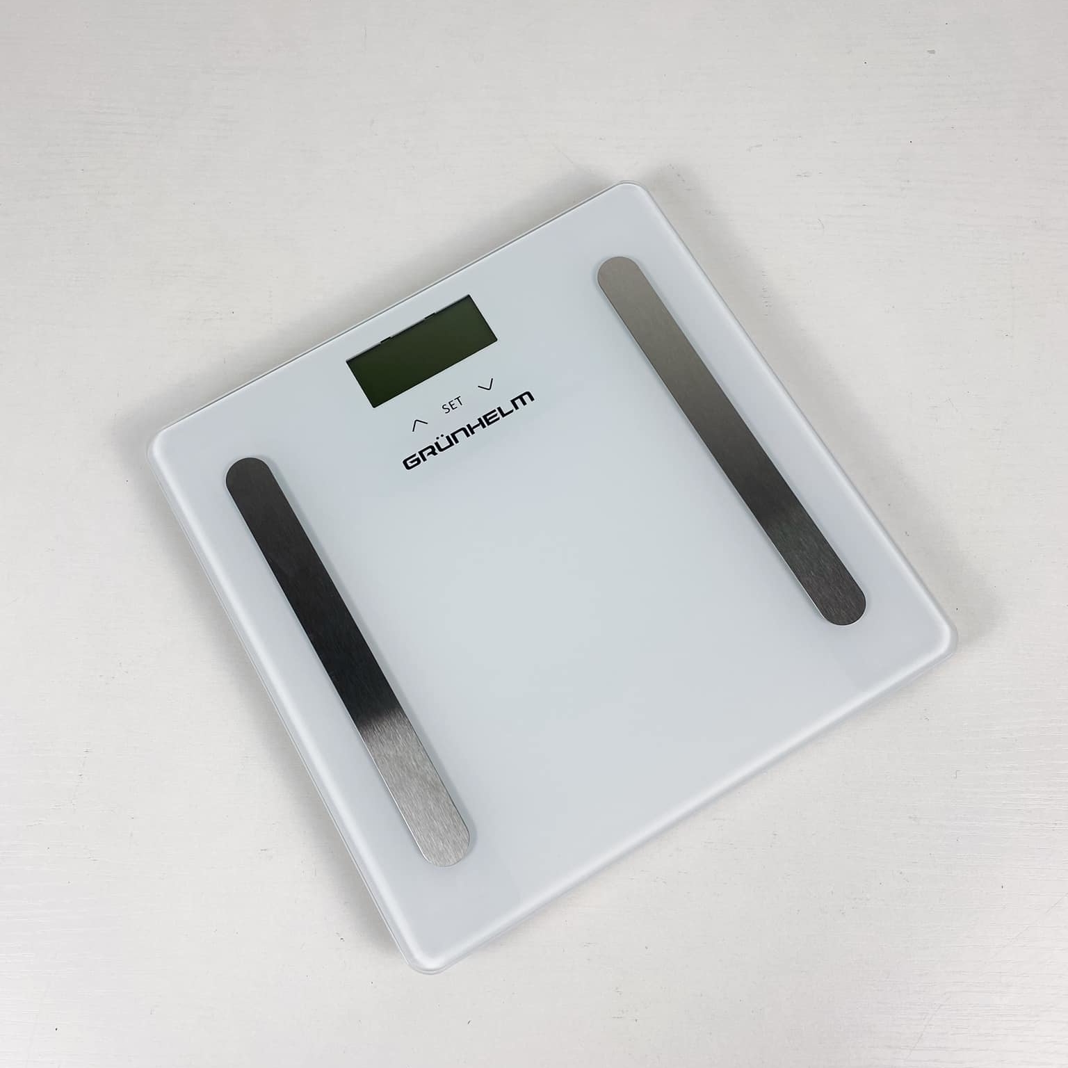 Ваги підлогові білі скло TZ-037