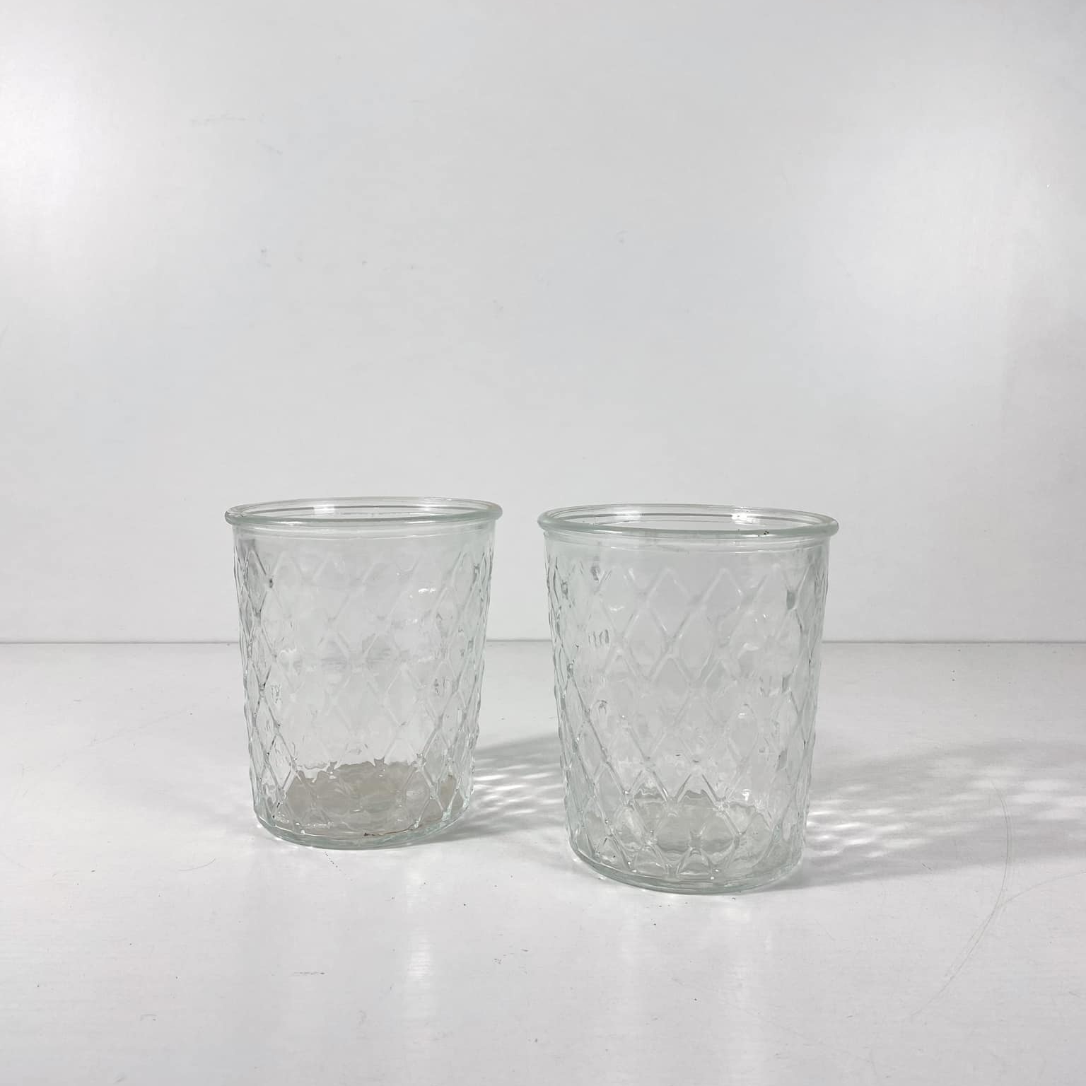 Кашпо для орхідей рельєфне прозоре скло