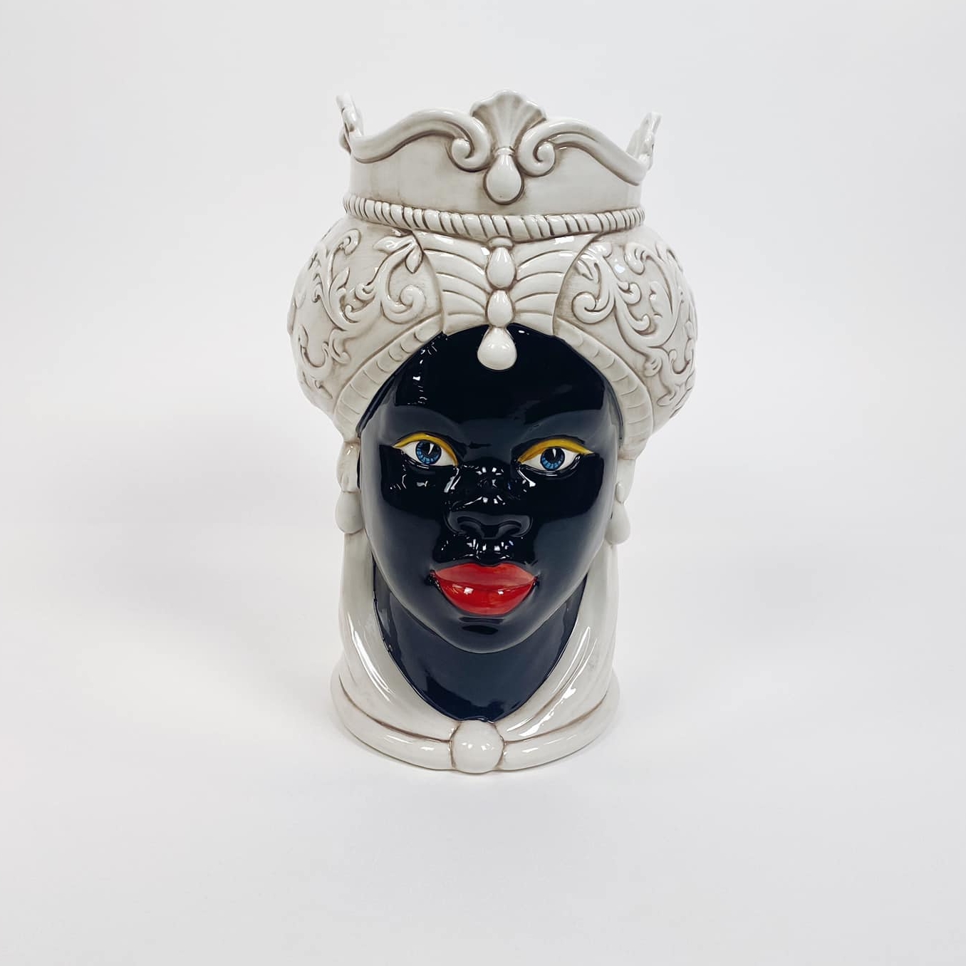 Ваза-кашпо Голова Мавра (Teste di Moro) кераміка 2