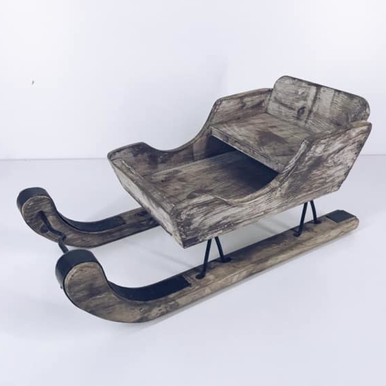 Санчата декоративні дерево/метал