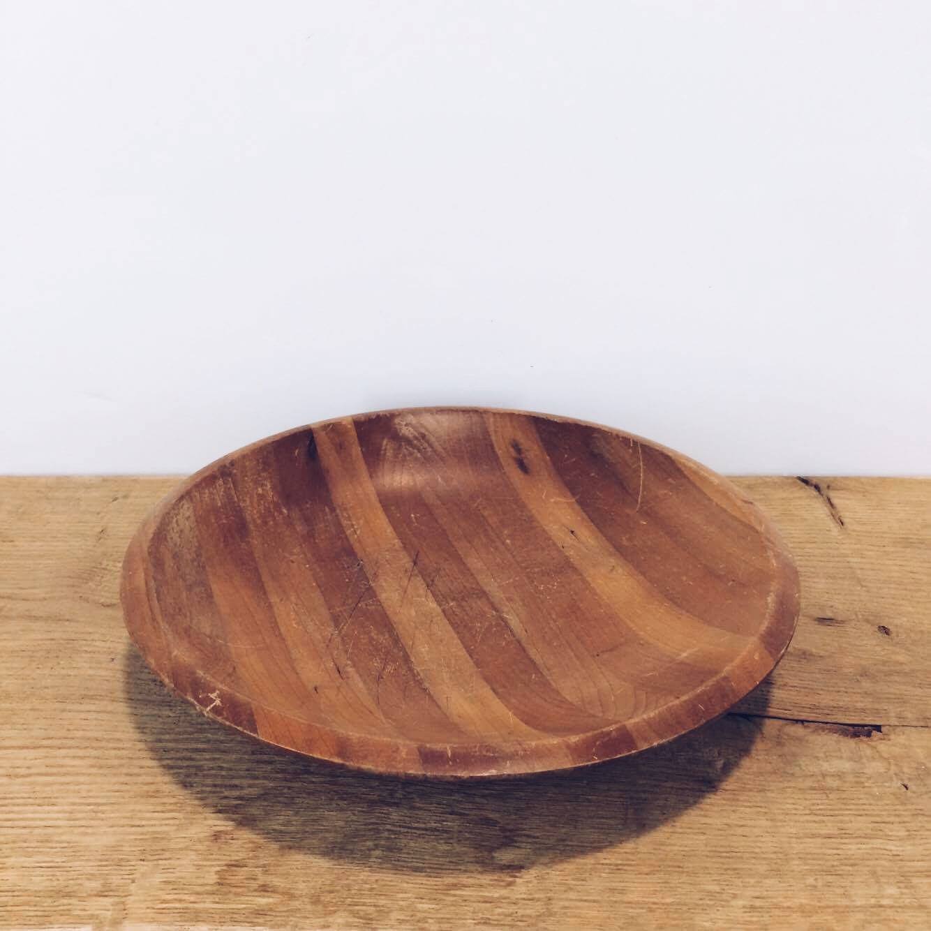 Миска-блюдо дерево етно