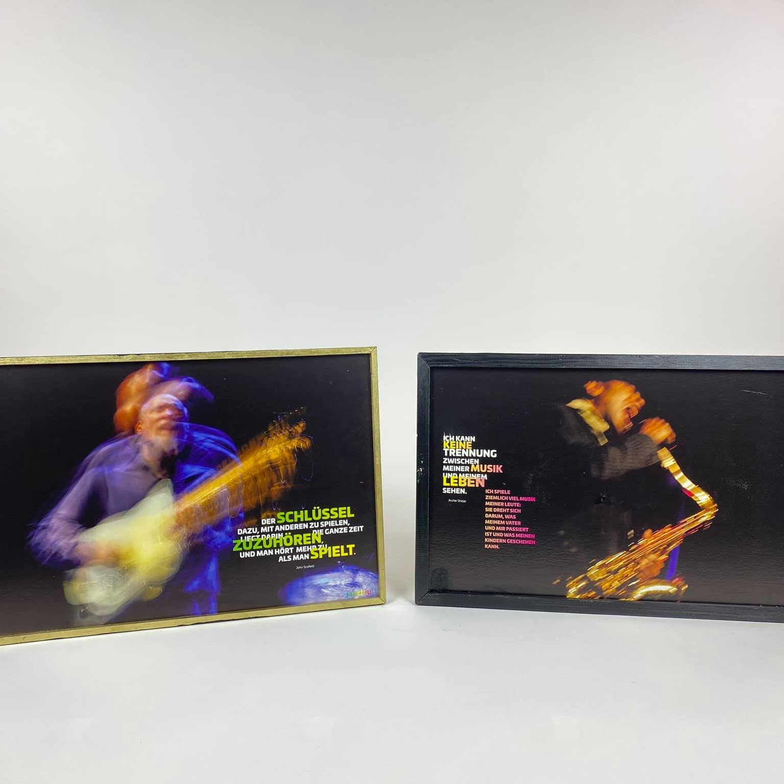 Фото кольорове в рамкі серія Джазмени AR-838