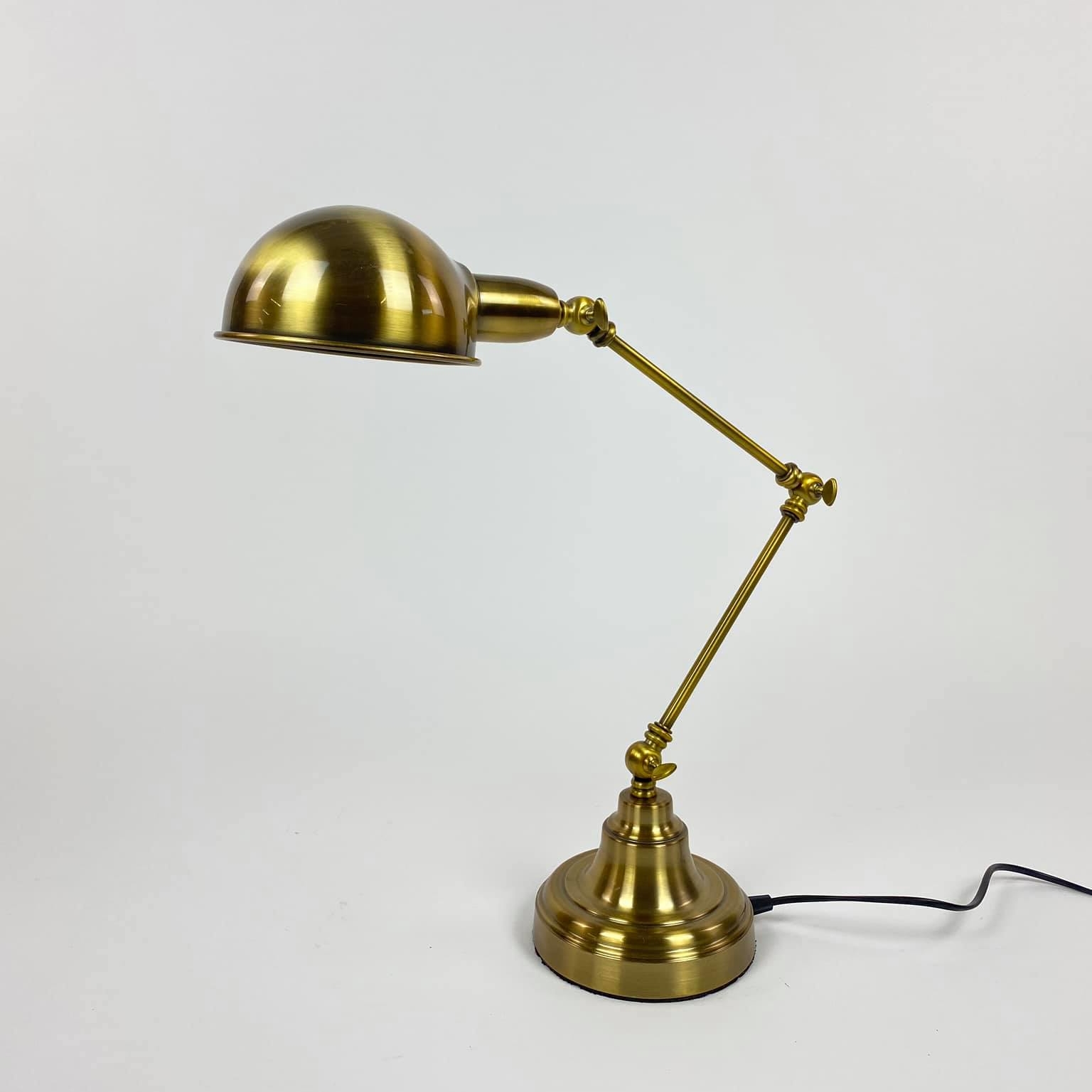 Лампа настільна шарнірна золото LT-241