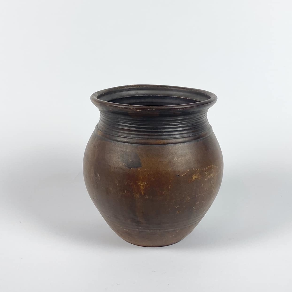 Горщик т-коричневий кераміка етно EN-008