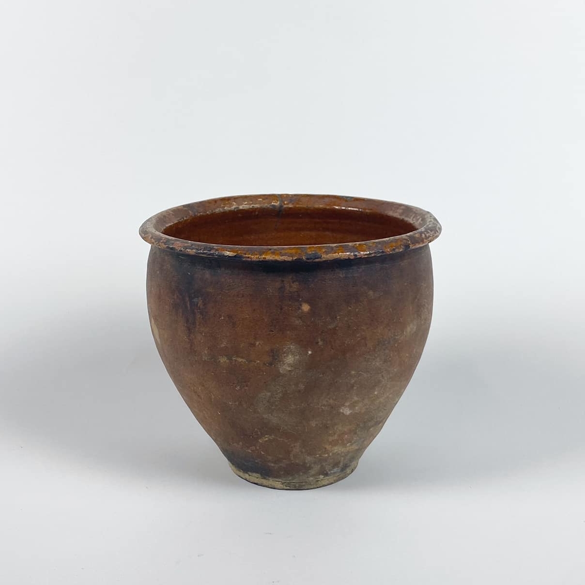 Горщик т-коричневий кераміка етно EN-009