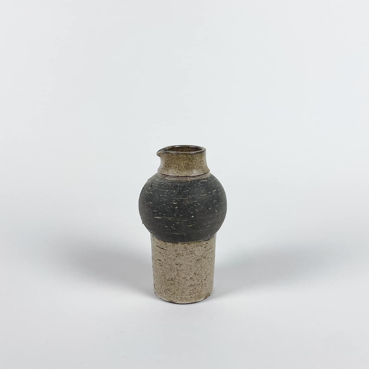 Глечик кераміка сірий етно EN-016