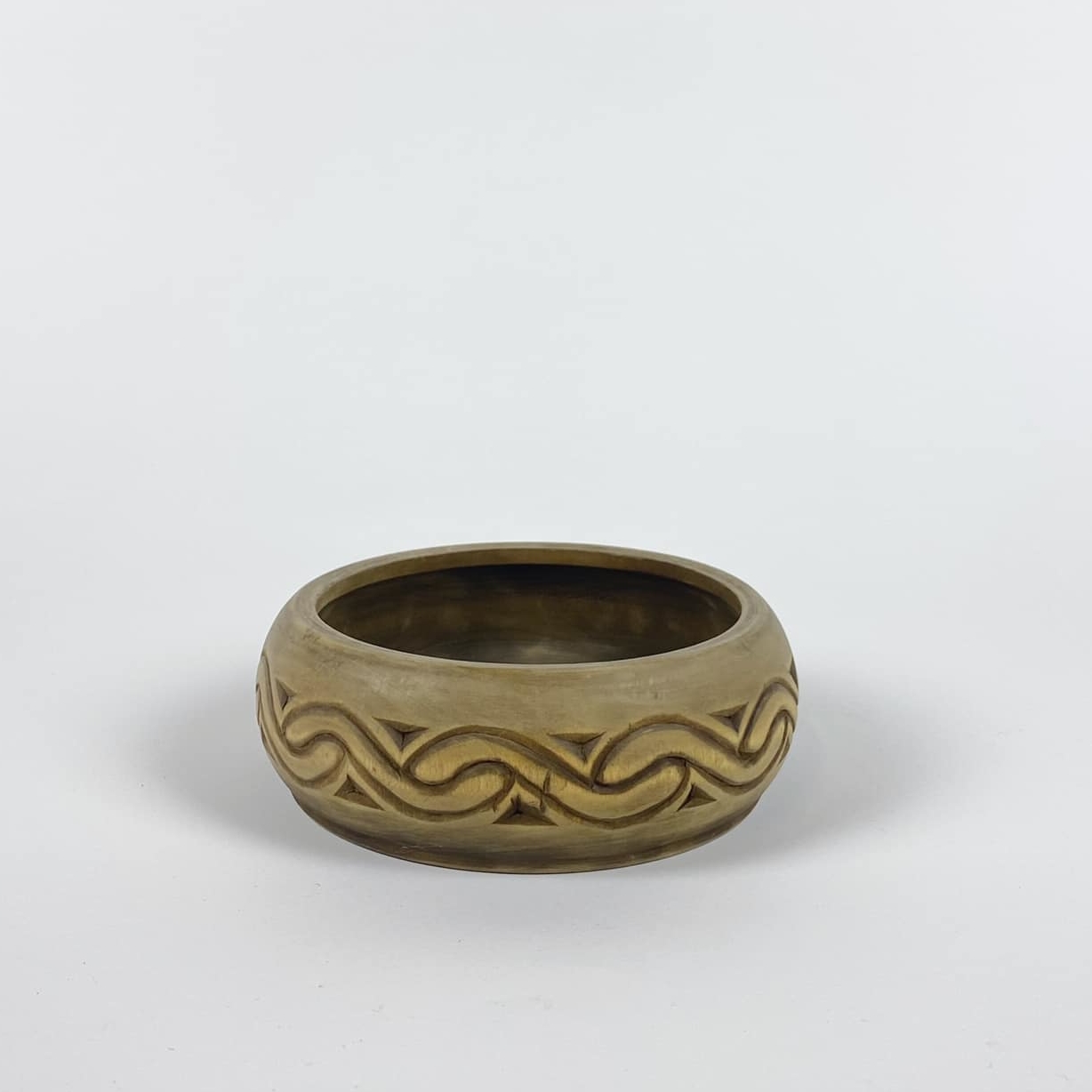 Чаша-миска мала кераміка рельєфний декор етно EN-017