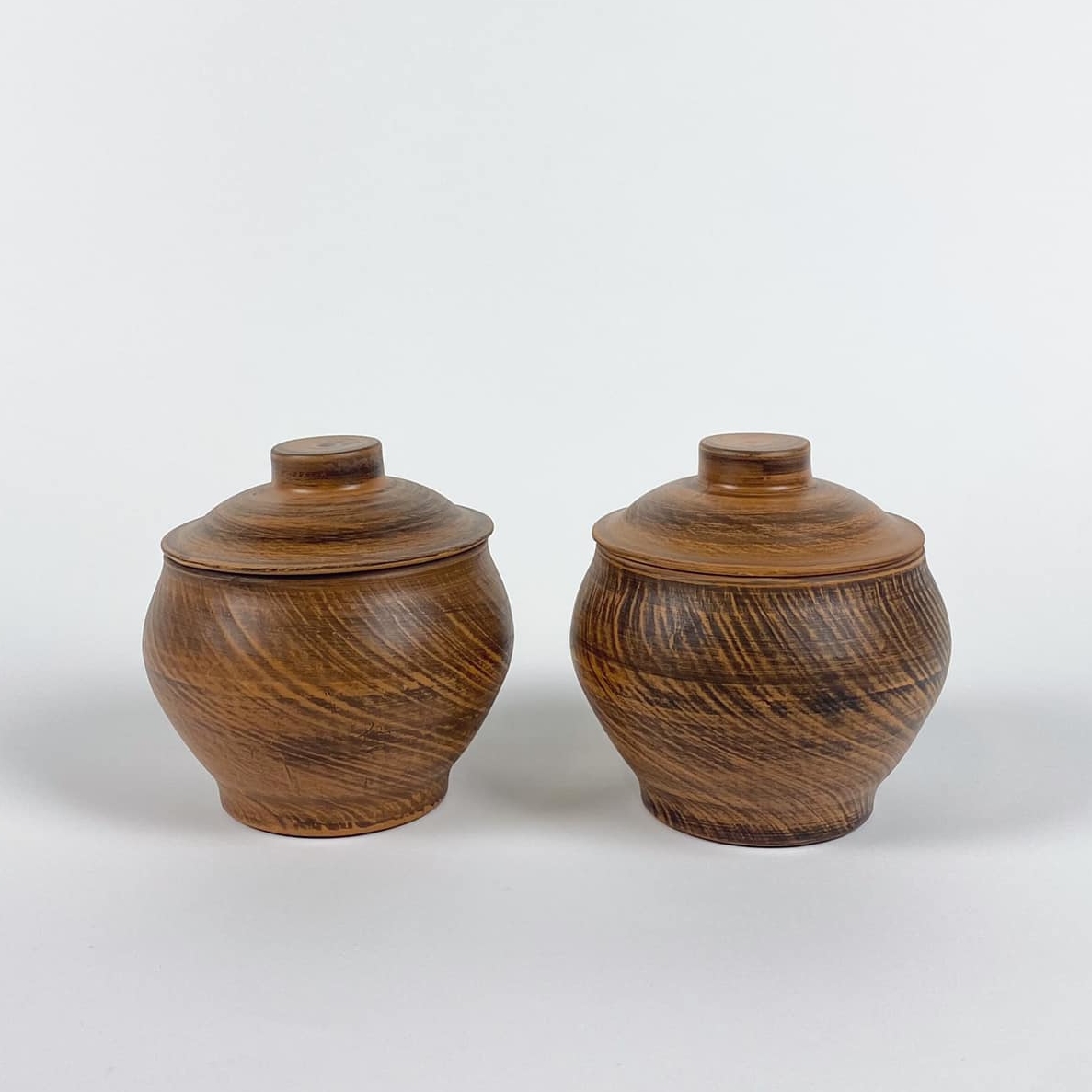 Горщик з кришкою кераміка етно EN-019