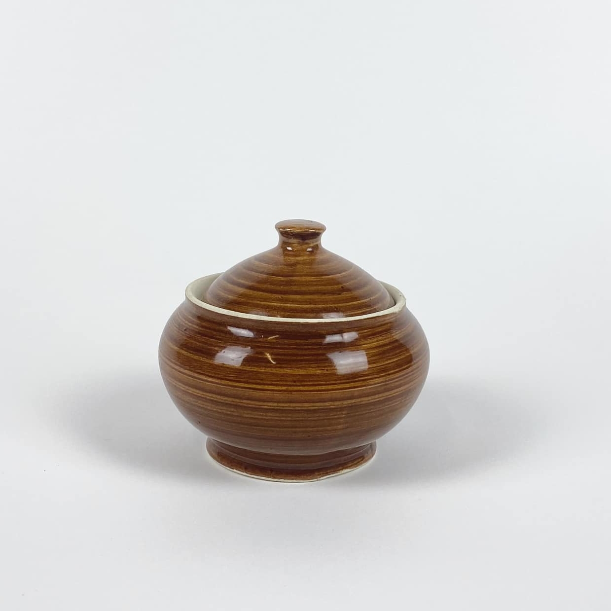 Горщик з кришкою кераміка етно EN-023