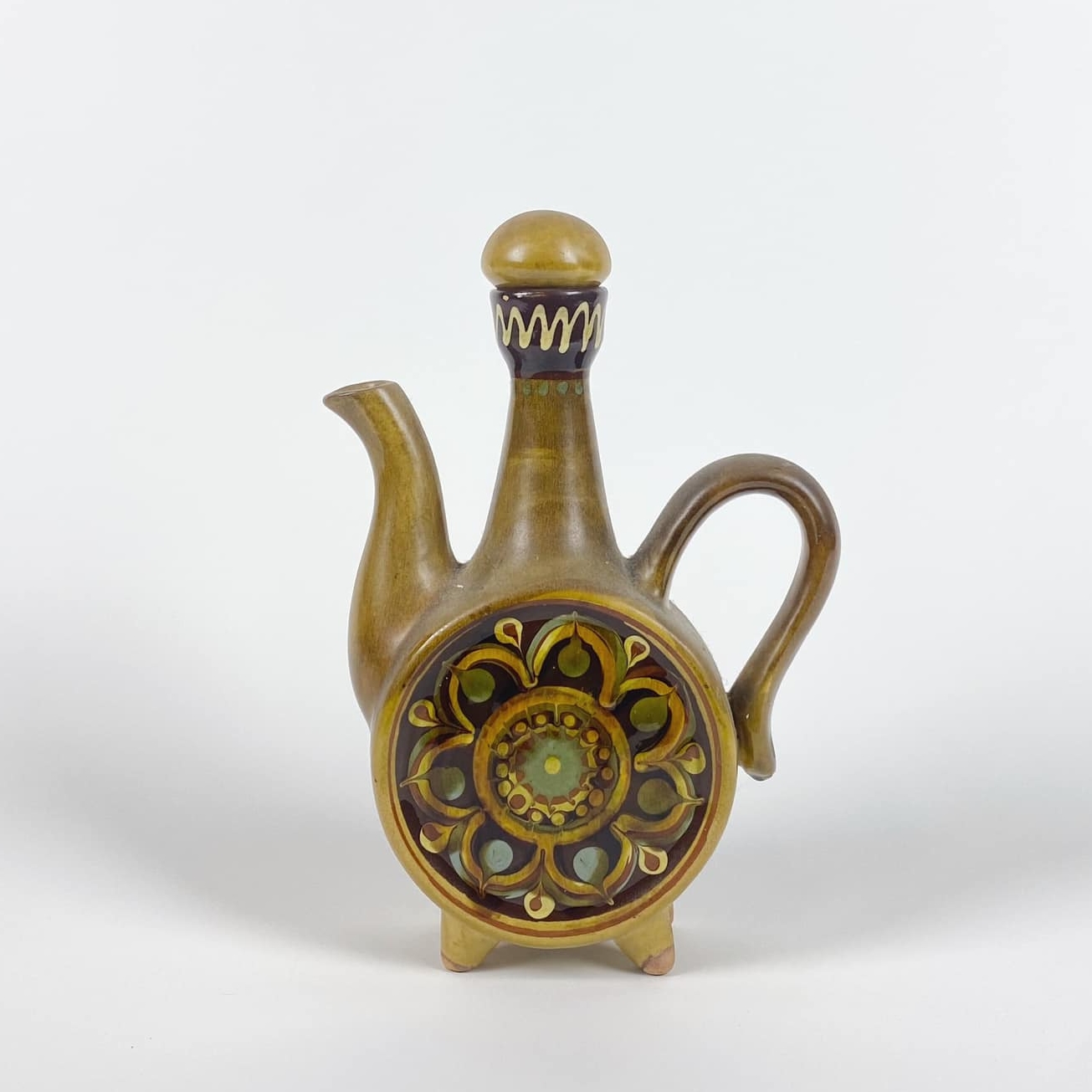 Глечик кераміка розпис етно JU-084