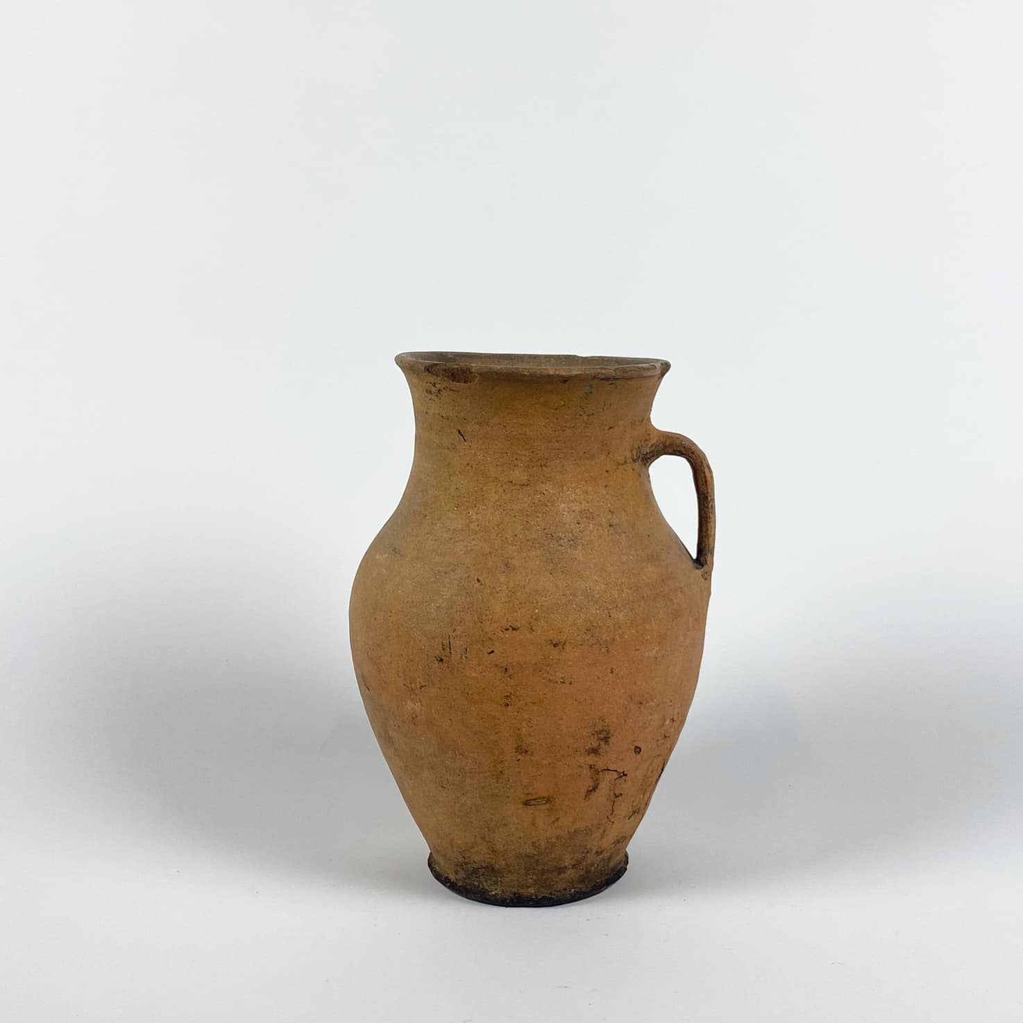 Глечик з ручкою етно теракота EN-049