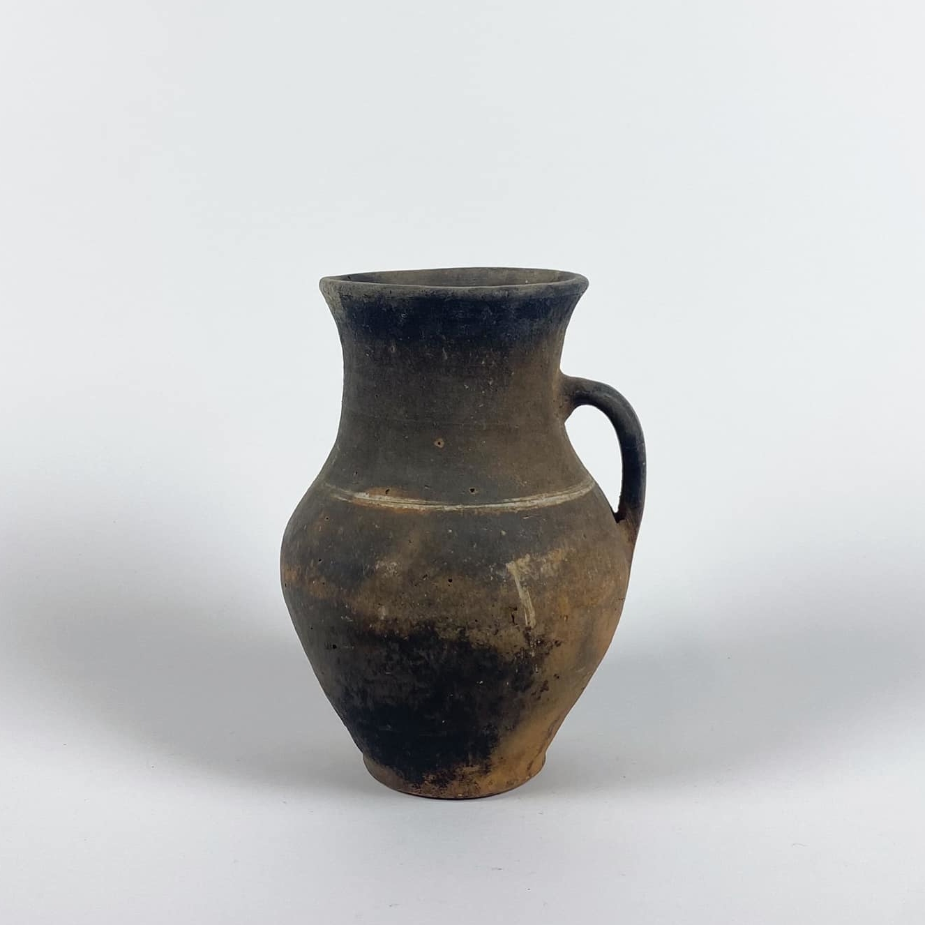 Глечик т-коричневий етно кераміка EN-054