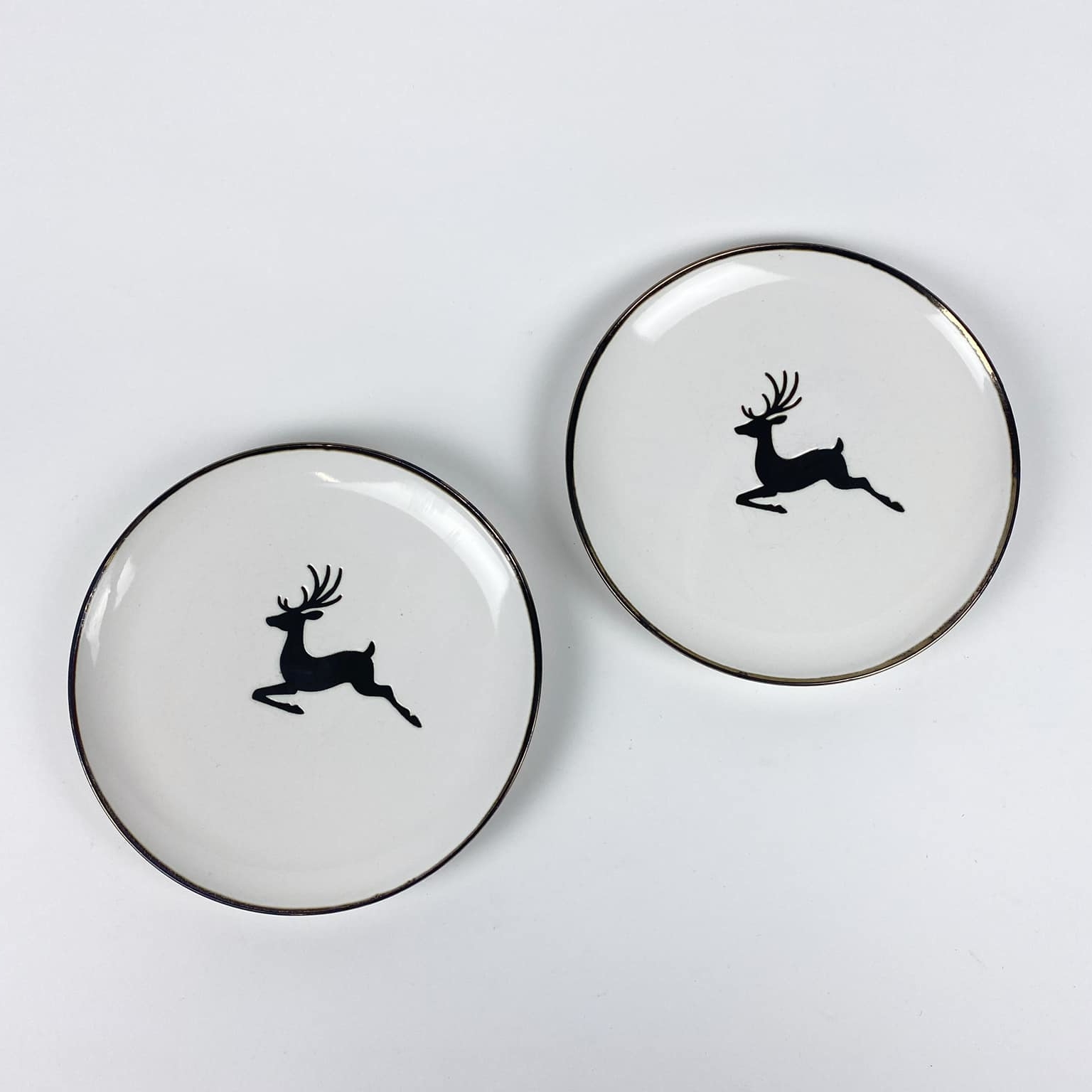 Тарілка обідня Олень чб PP-112