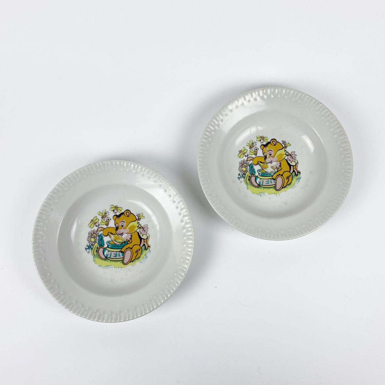 Тарілка супова Ведмедик вінтаж PP-124