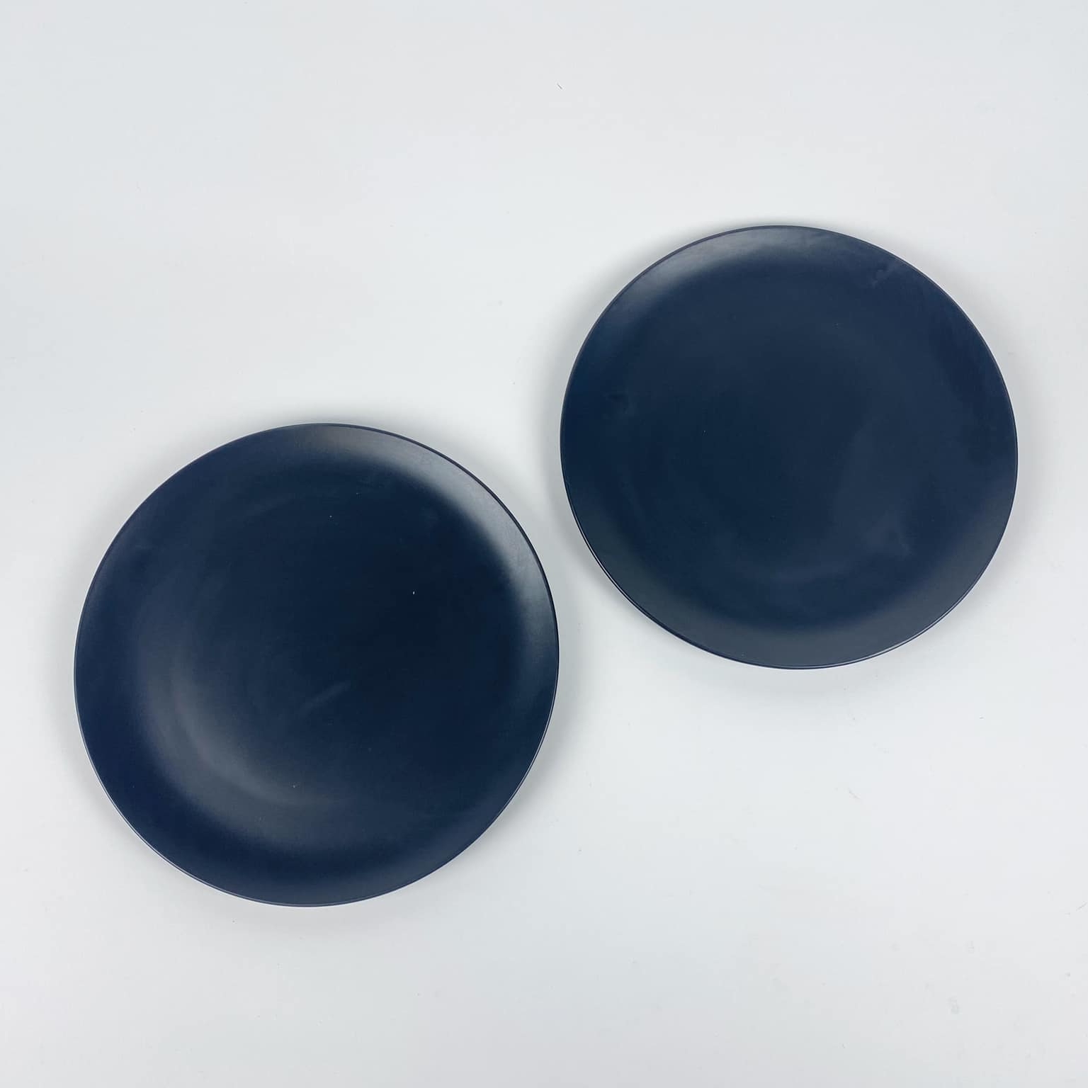 Тарілка обідня чорна кераміка мат PP-128