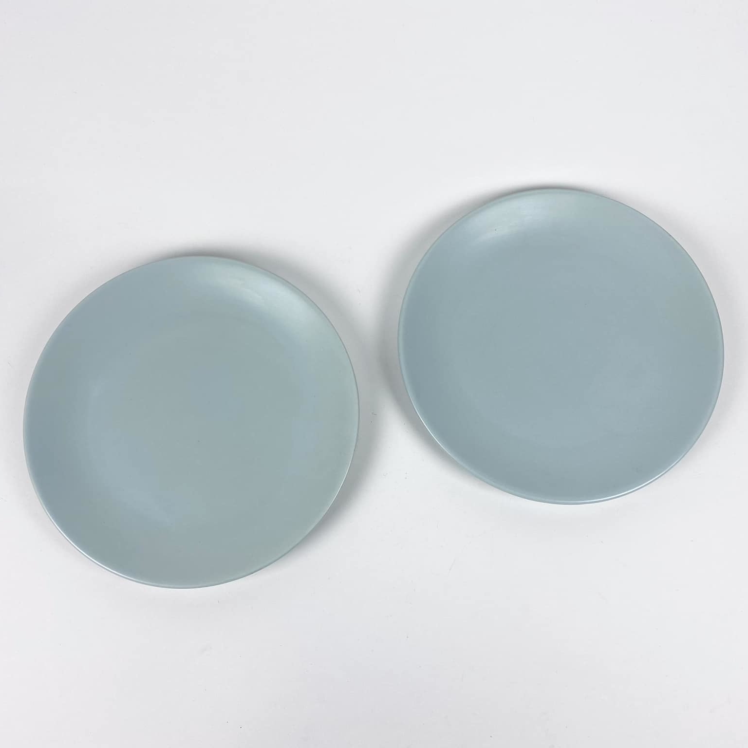 Тарілка обідня св-сіро-блакитна кераміка мат PP-150