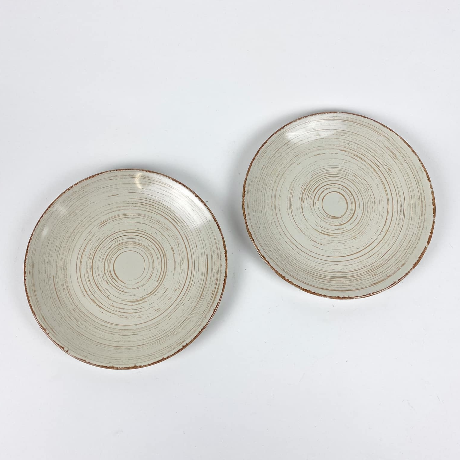 Тарілка обідня беж фактура кераміка PP-166